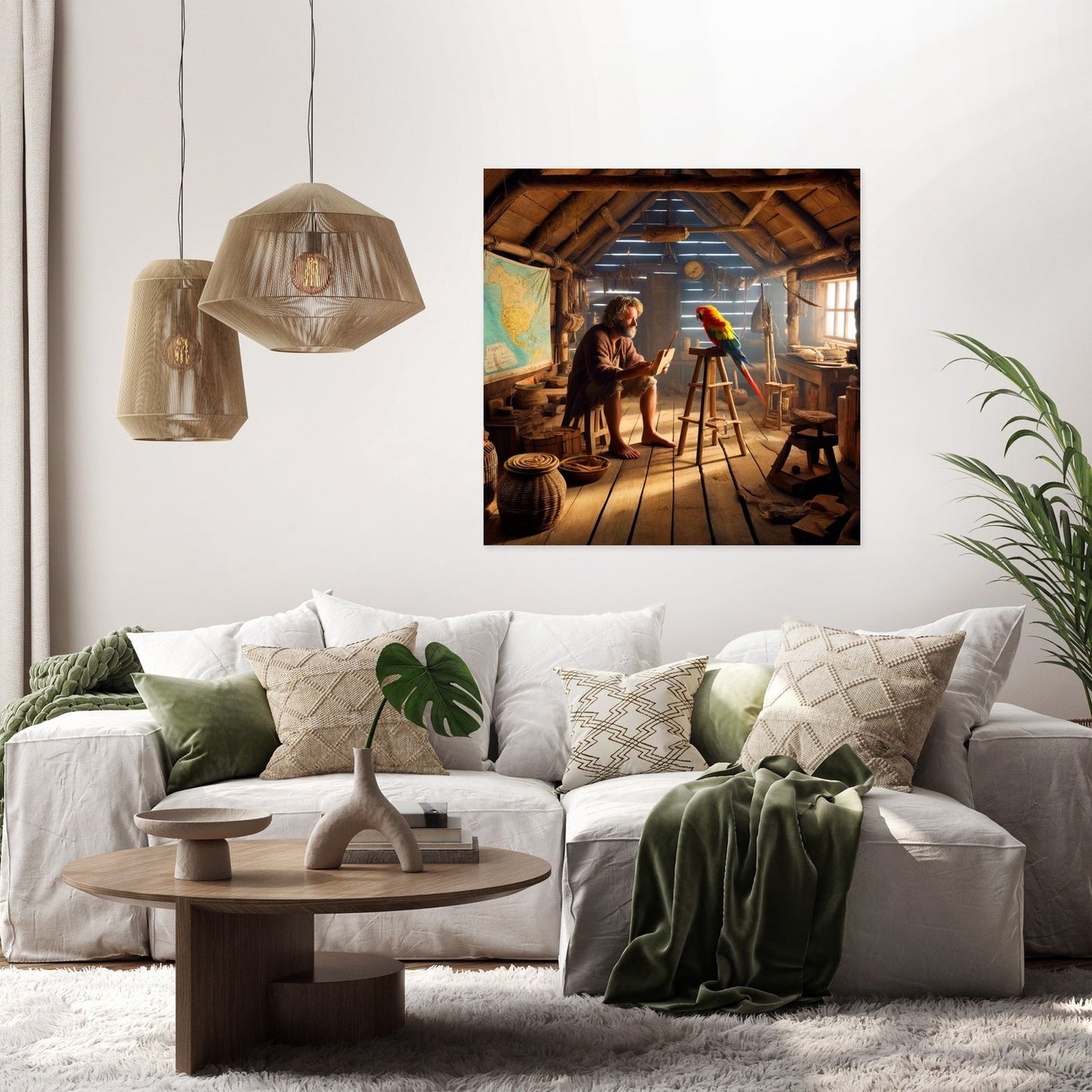 Island Companionship Canvas