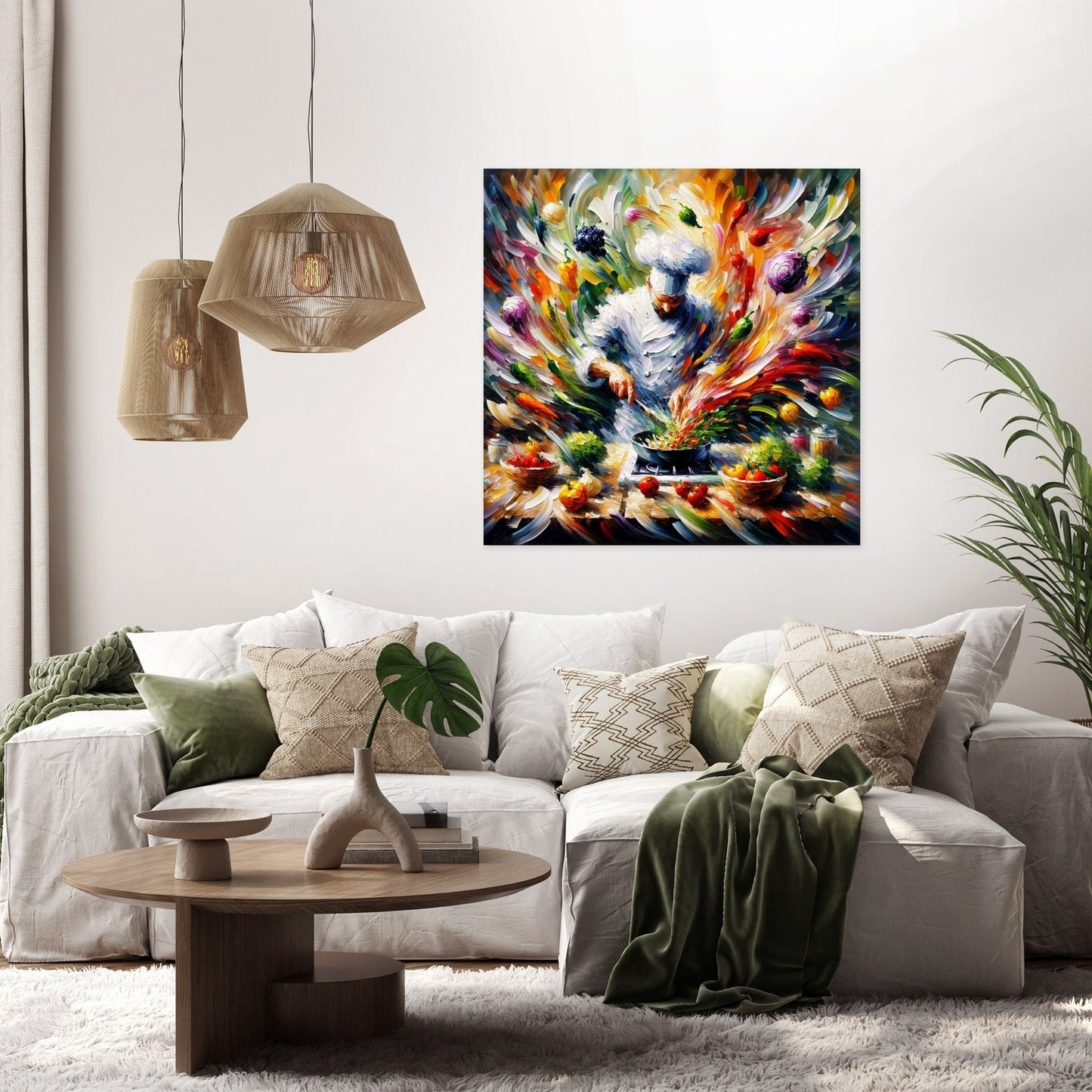 Culinary Vibrance Canvas