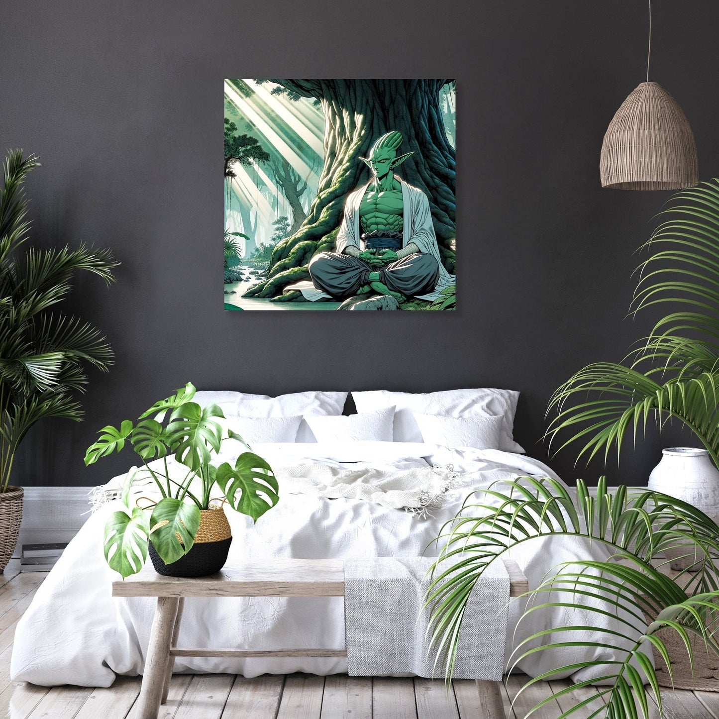 Verdant Wisdom Canvas