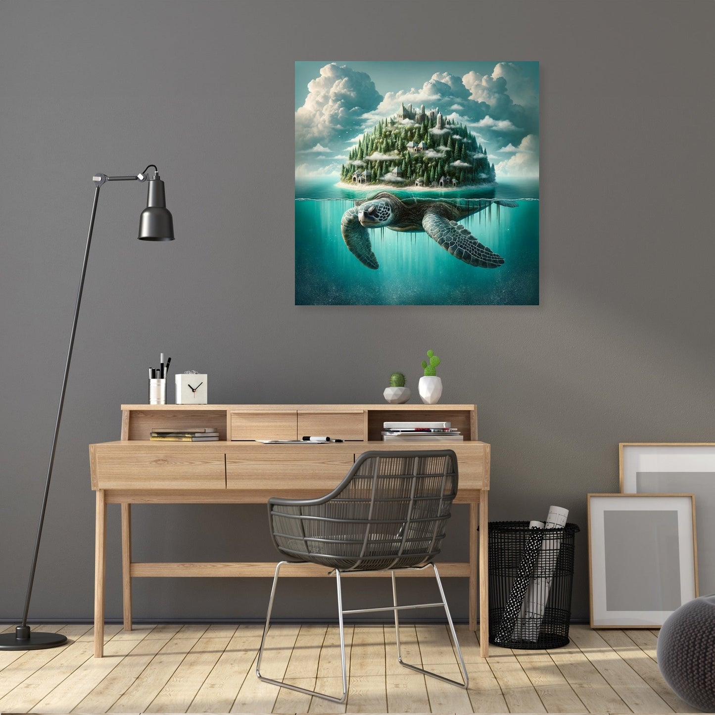 Marine Mirage Canvas