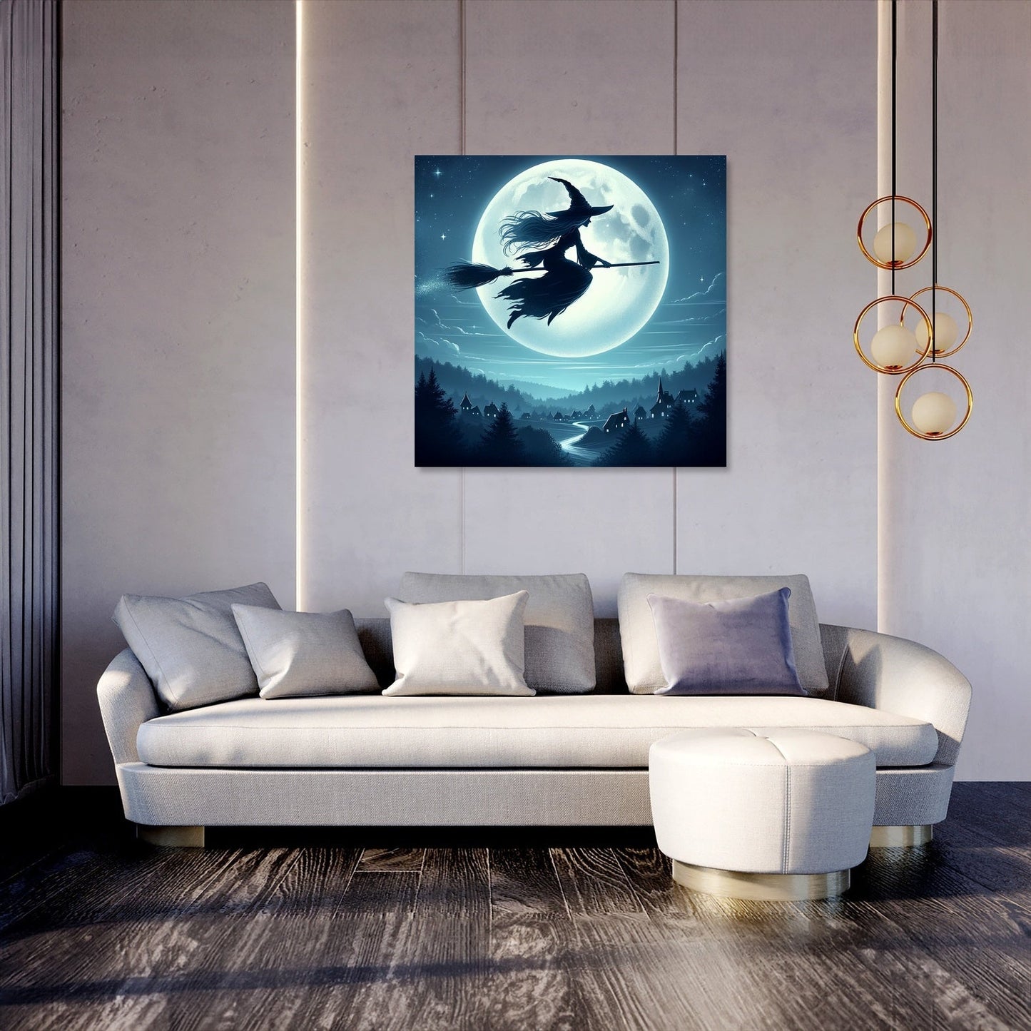 Twilight Witch Canvas