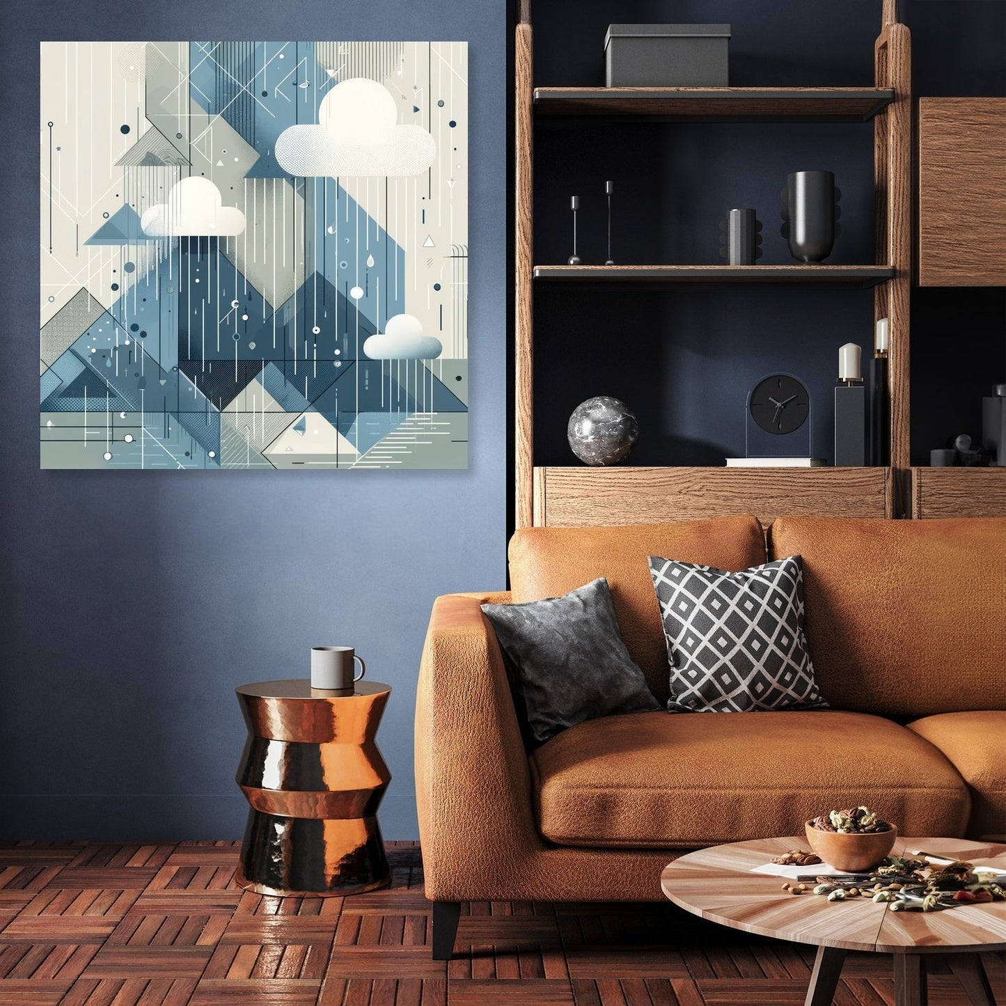 Rainfall Serenity Canvas