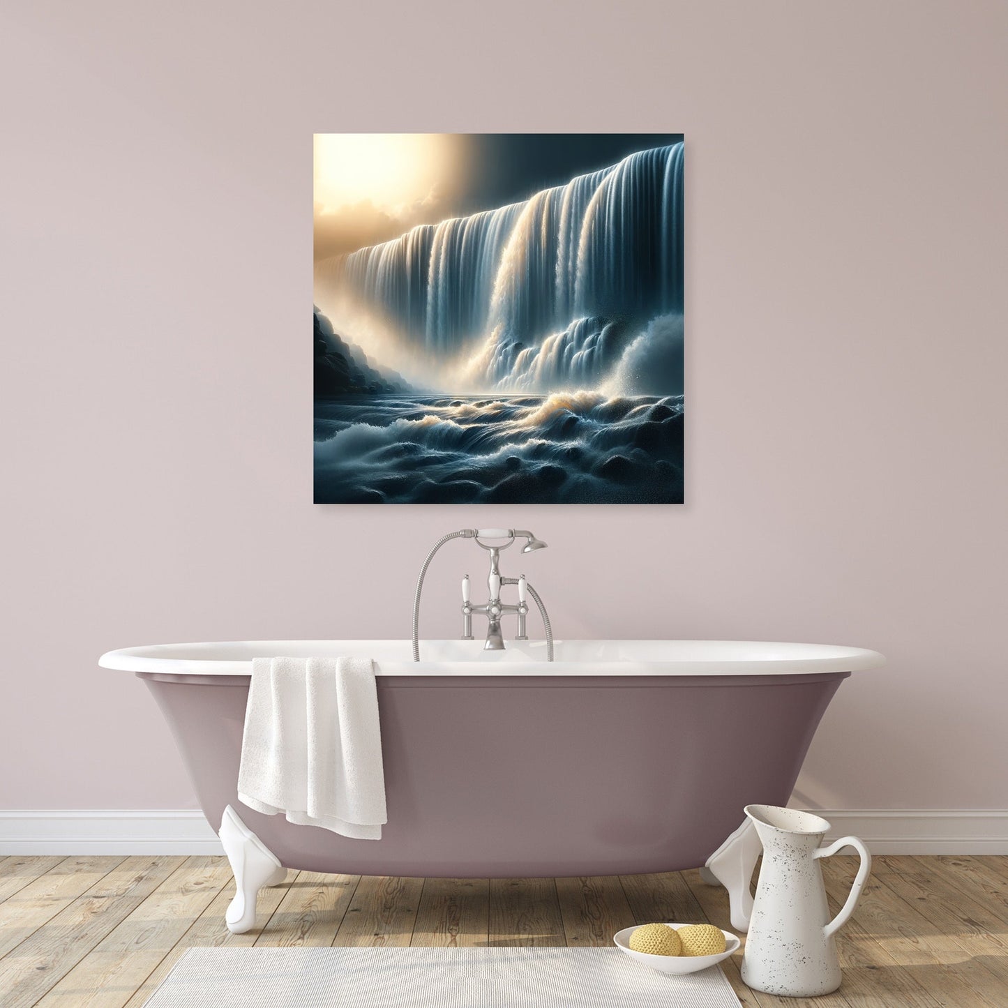 Majestic Waterfall Canvas