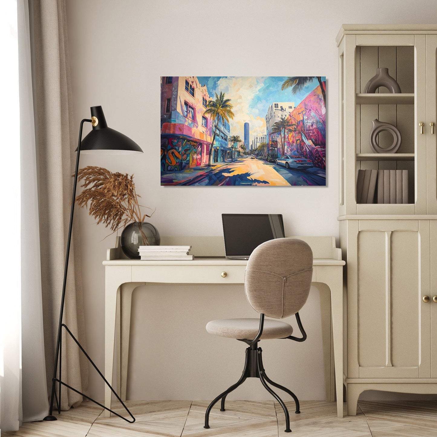 Miami Architectural Canvas