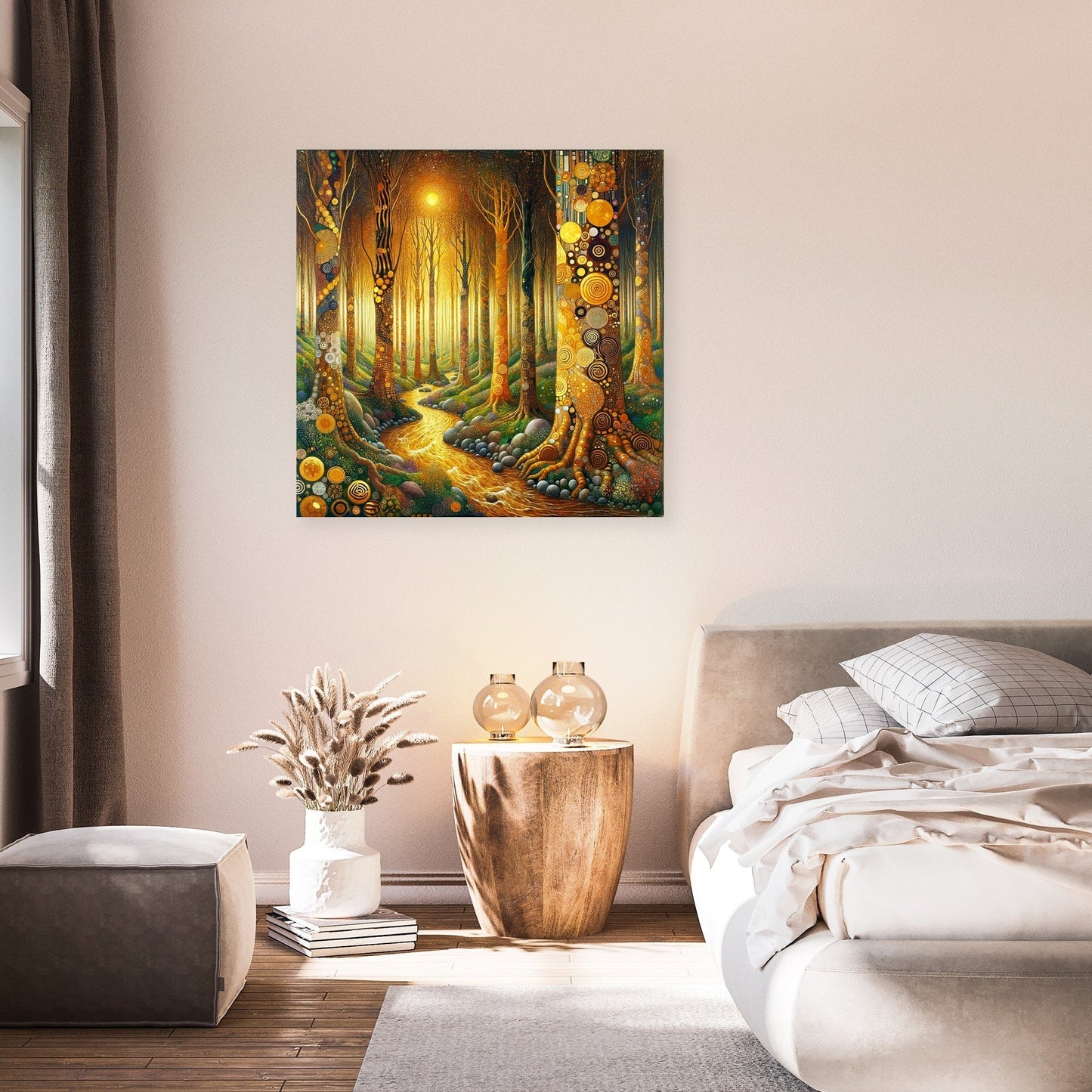 Enchanted Magical Forest Canvas