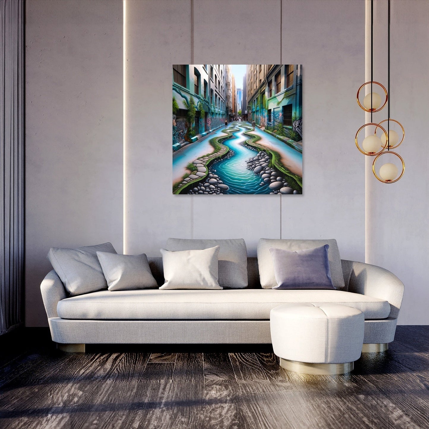 Urban Creek Canvas