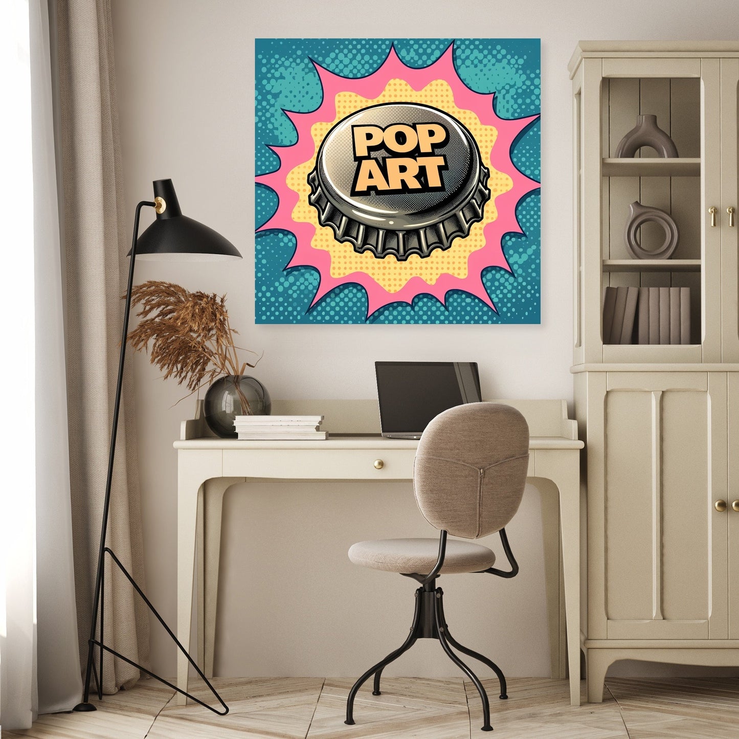 Pop Art Cap Canvas