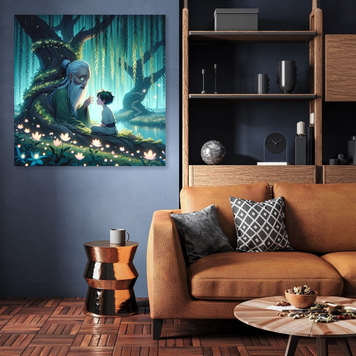 Whispering Willow's Secret Canvas
