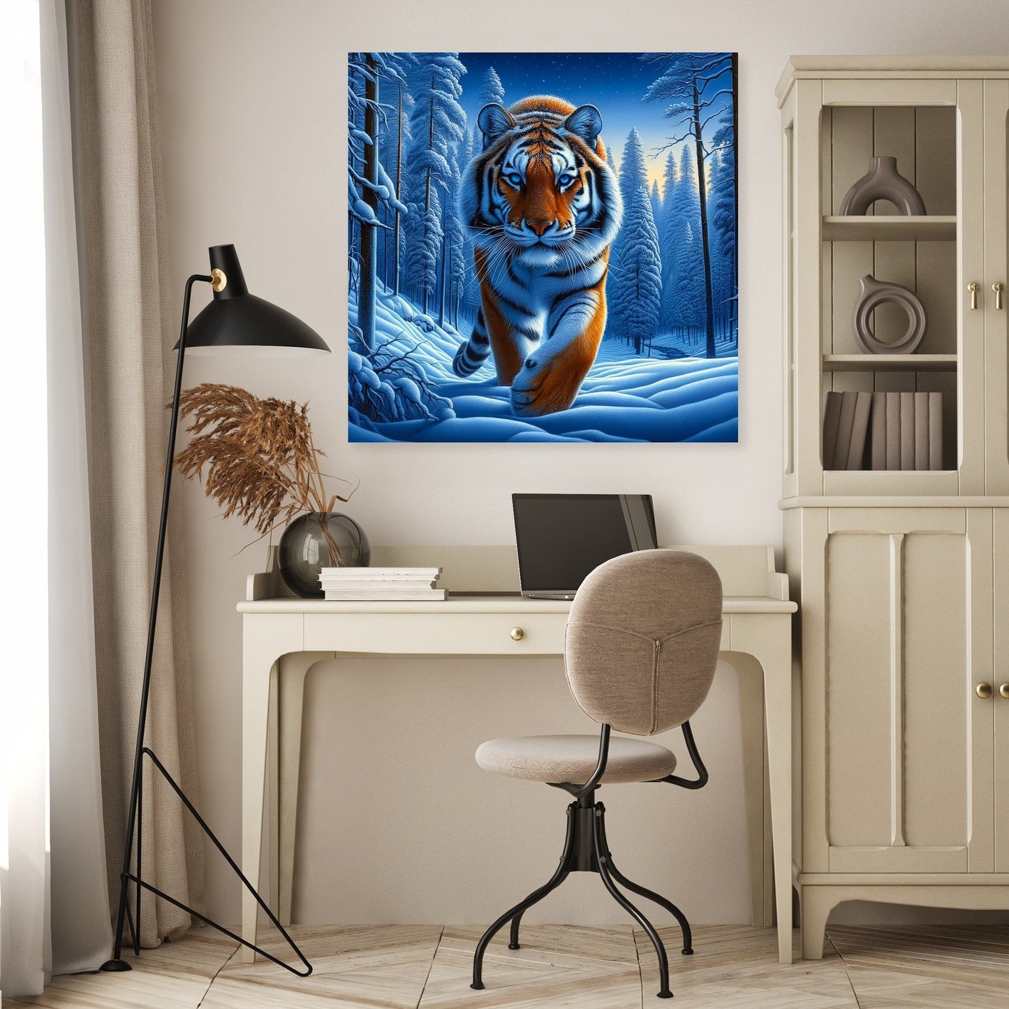 Siberian Solitude Canvas