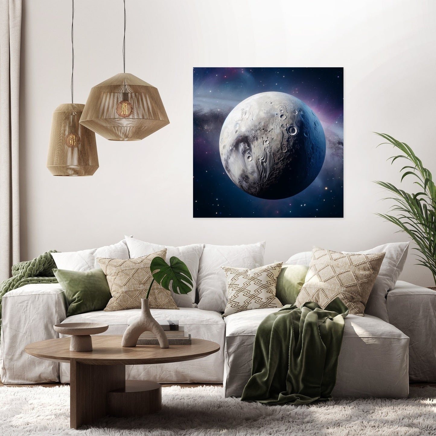 Triton's Geologic Wonders Canvas