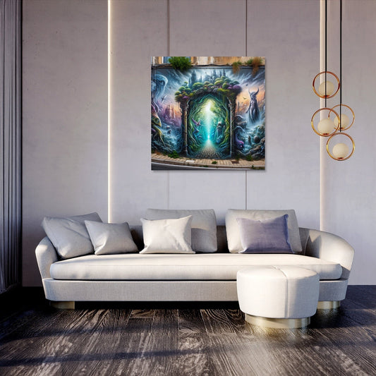 Graffiti Gateway Canvas