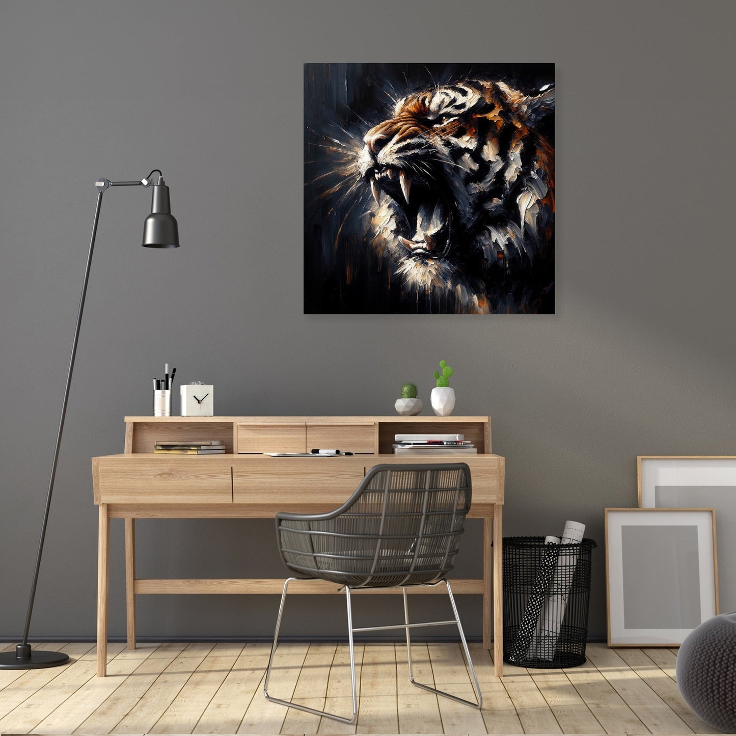 Ferocity Tiger Roar Canvas