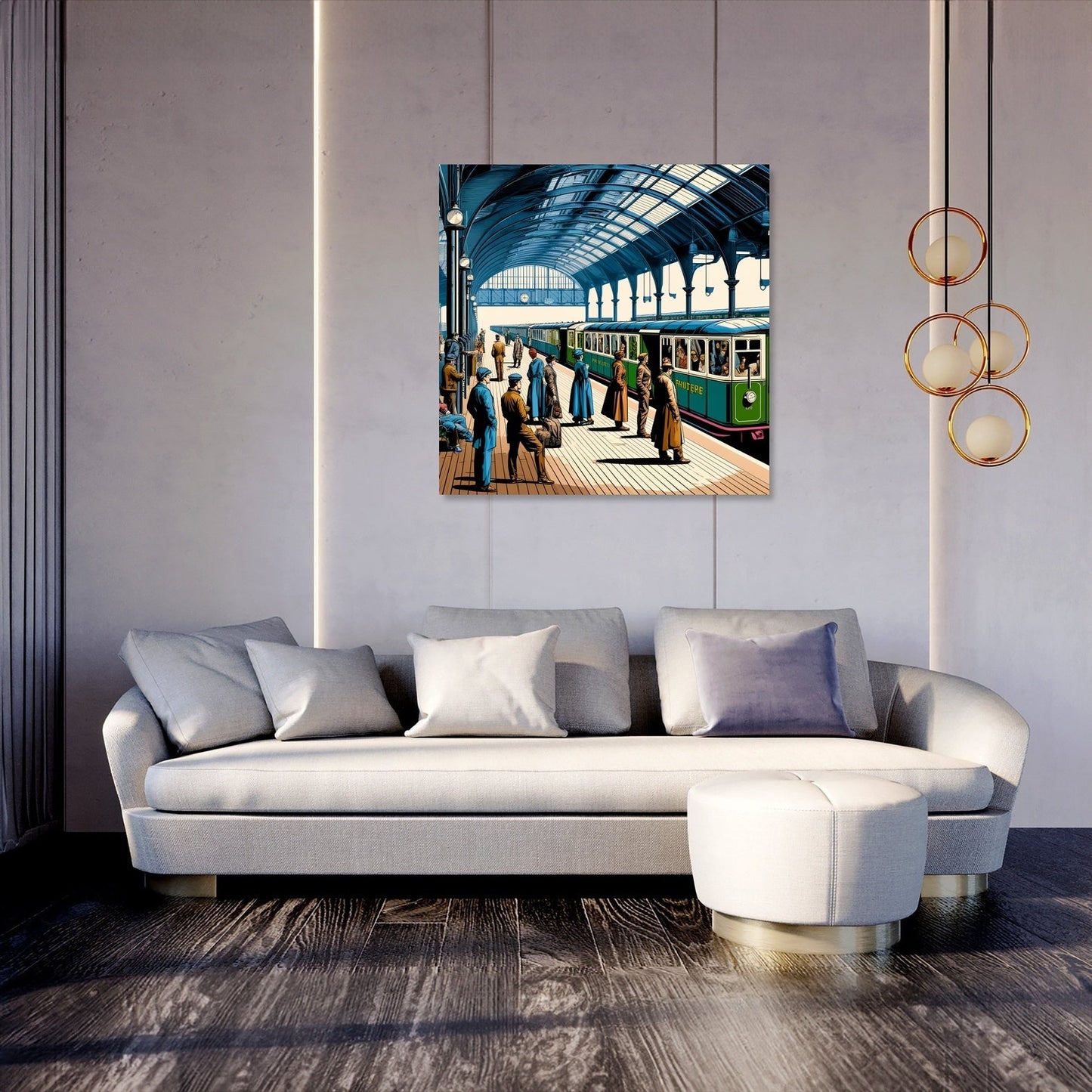 Timebound Tracks Canvas