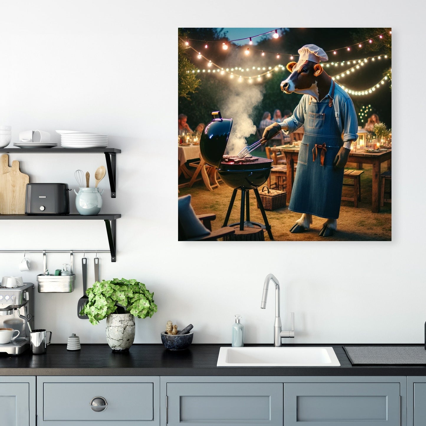 Garden Grill Master Canvas