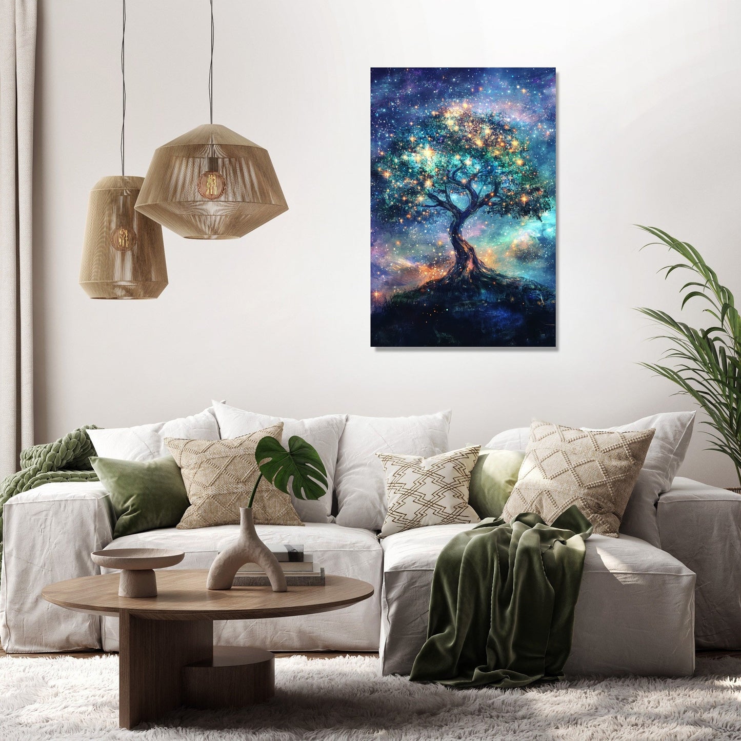 Celestial Arboreal Symphony Canvas