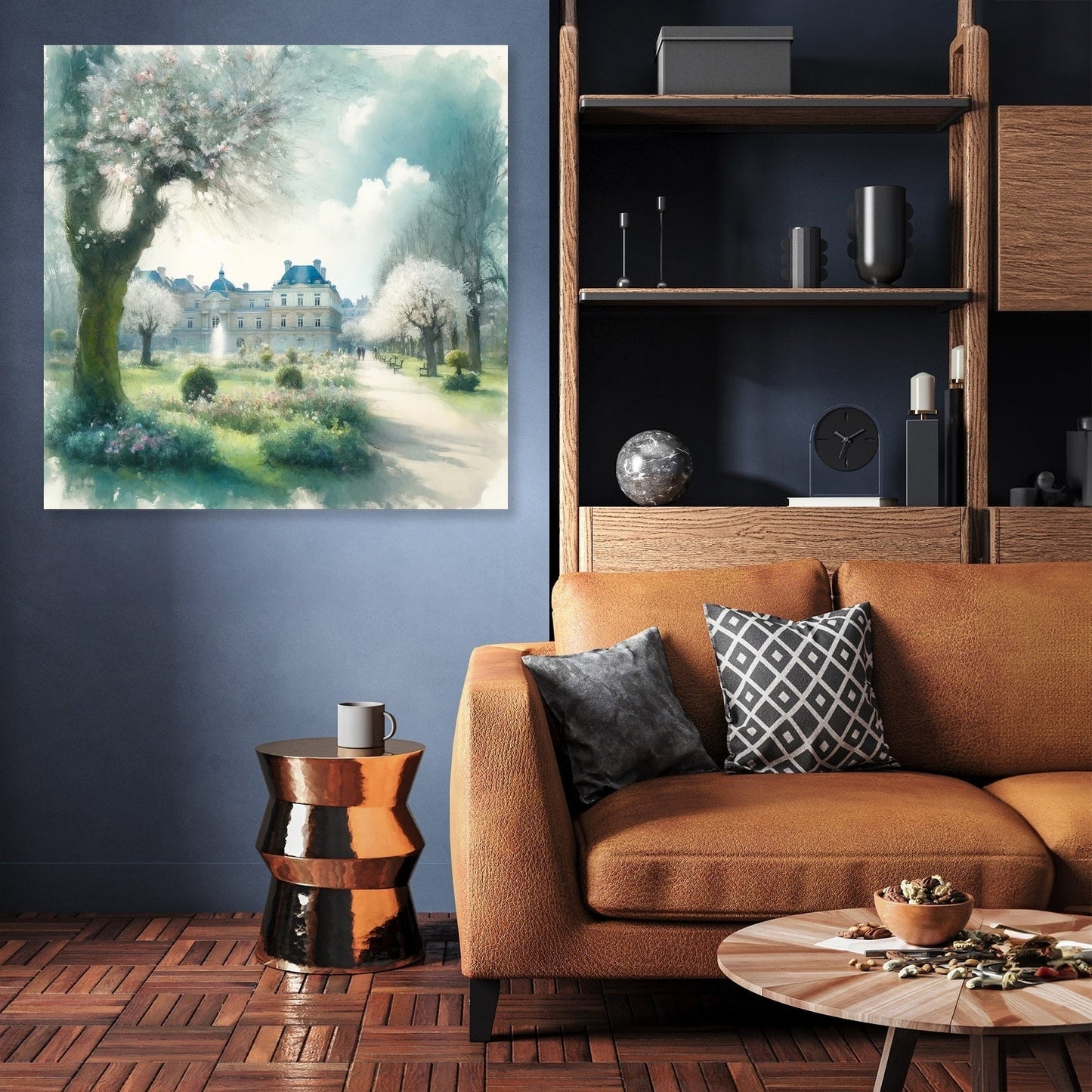 Luxembourg Serenity Paris Canvas