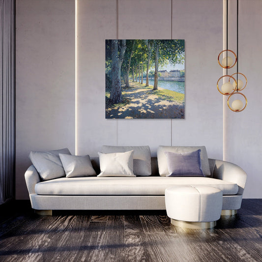 L'Île du Ramier Canvas