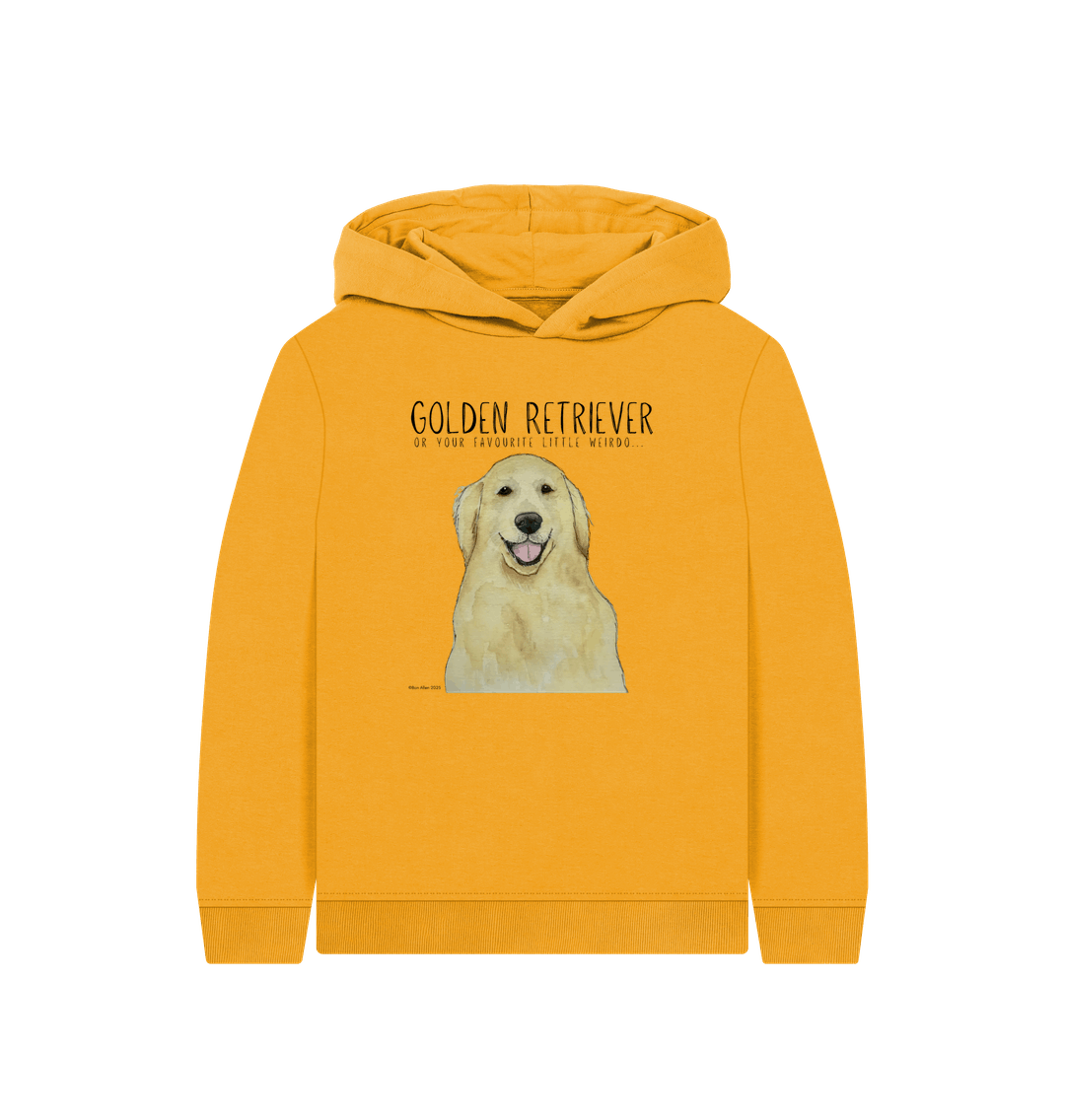 Golden Retriever Kids' Hoodie: For Your Little Weirdo’s Ultimate Adventure!