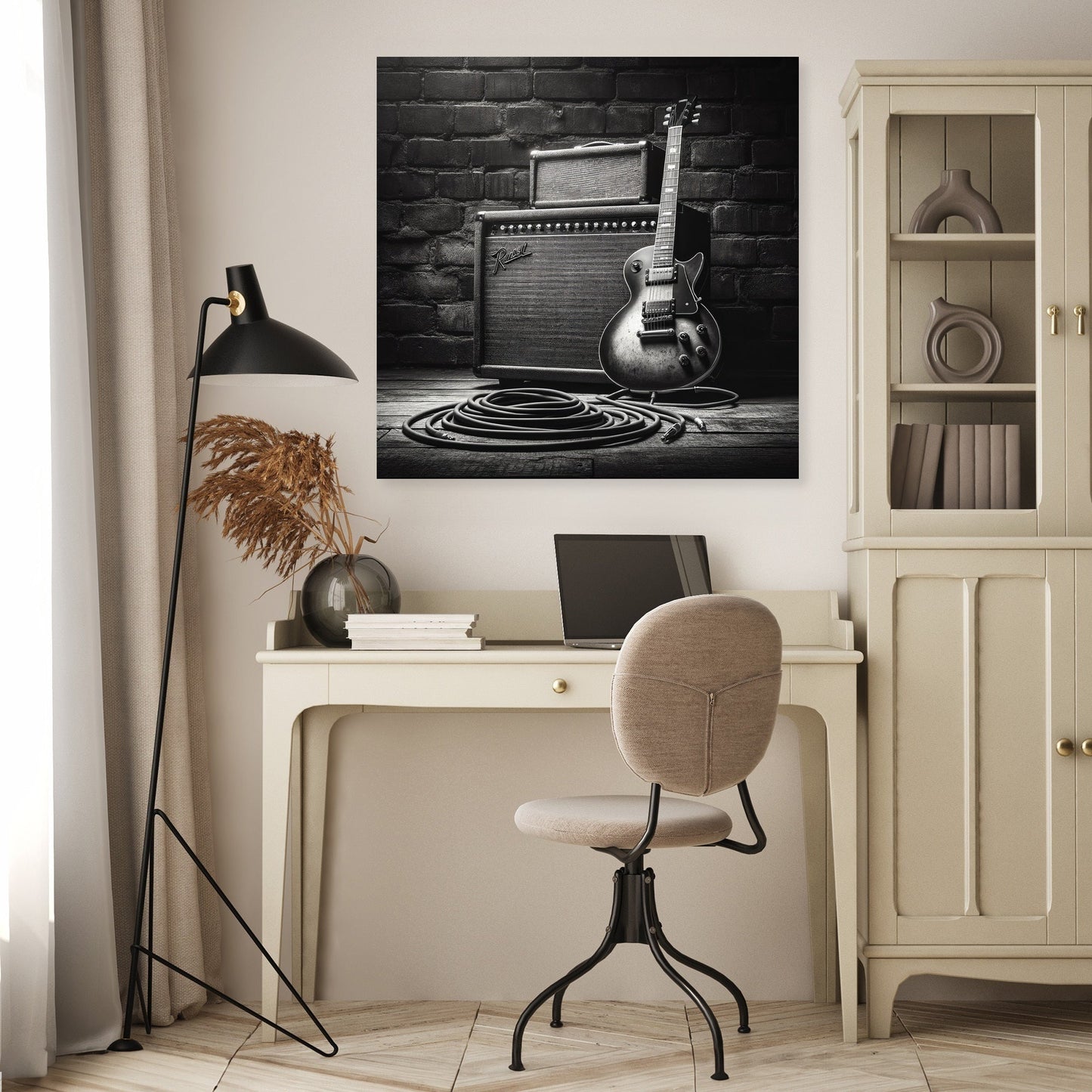 Electric Echoes Canvas
