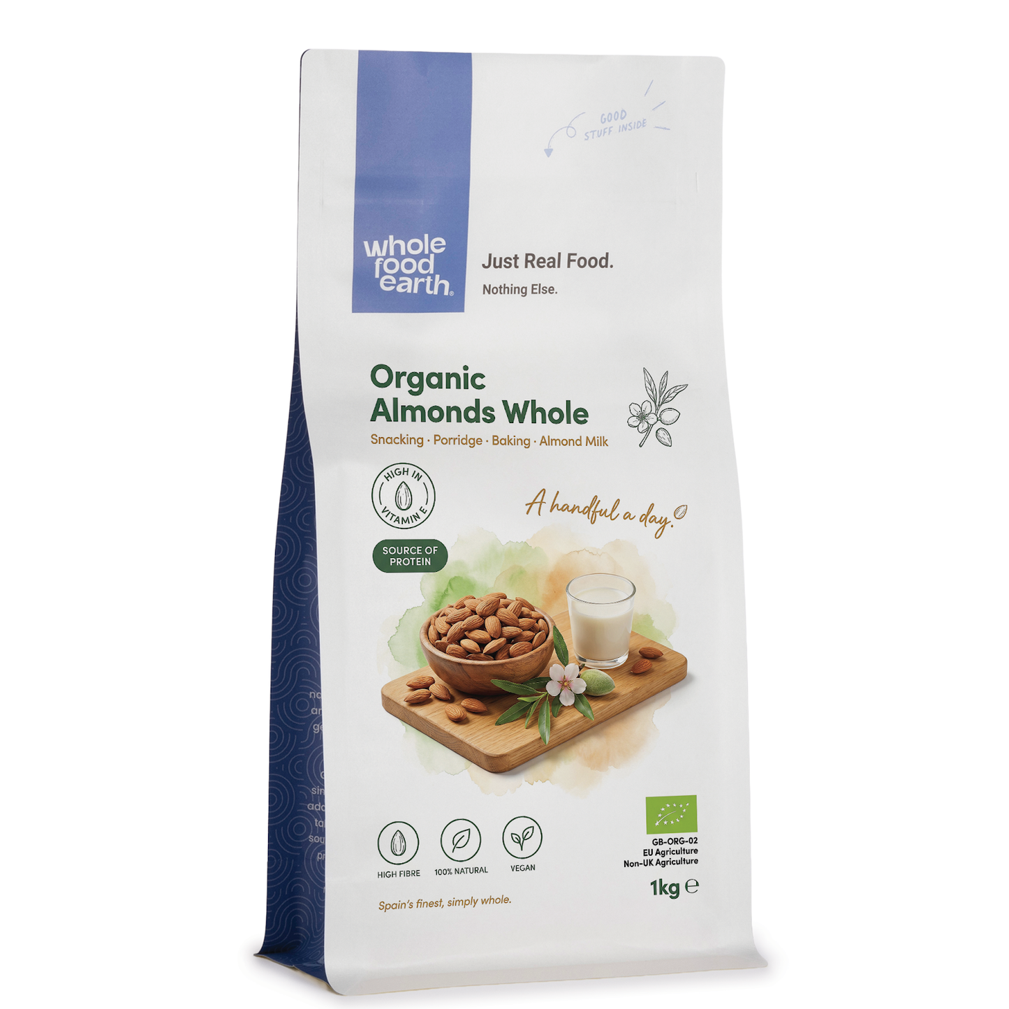 Organic Almonds Whole