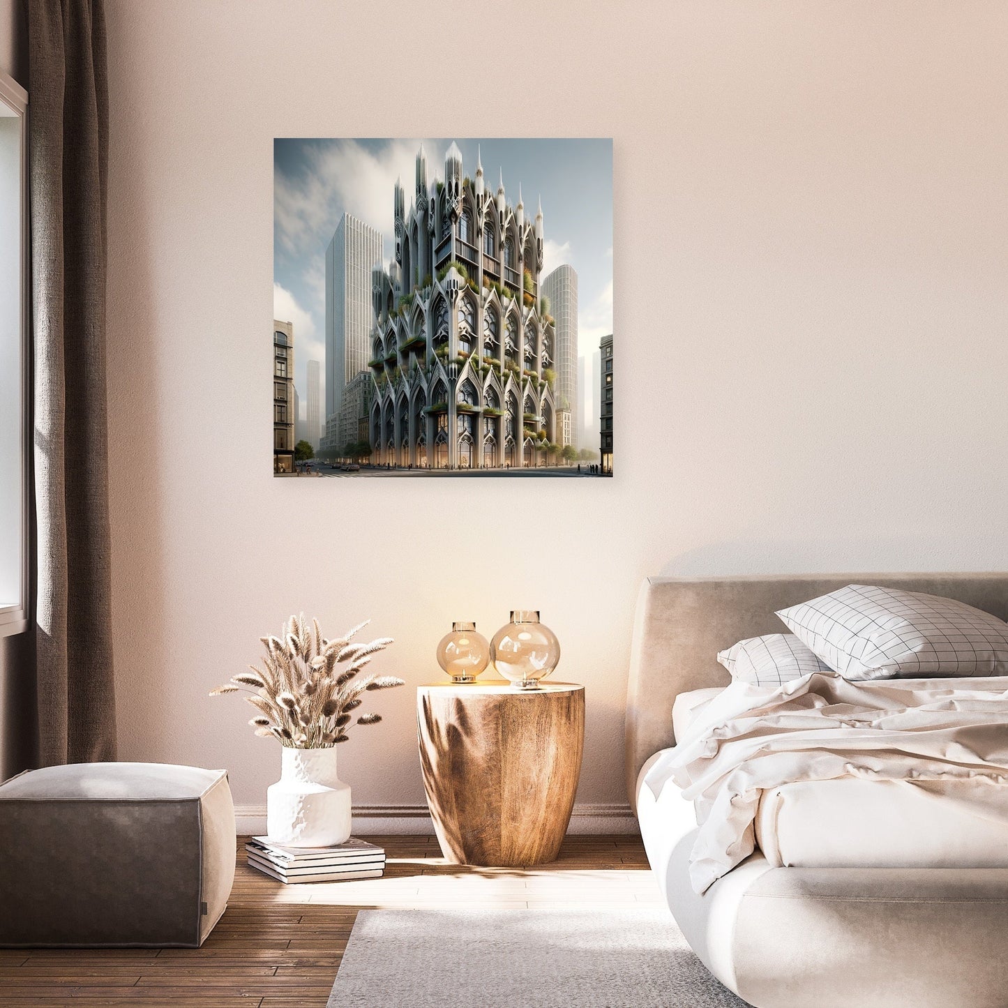 Gothic Urban Fusion Canvas