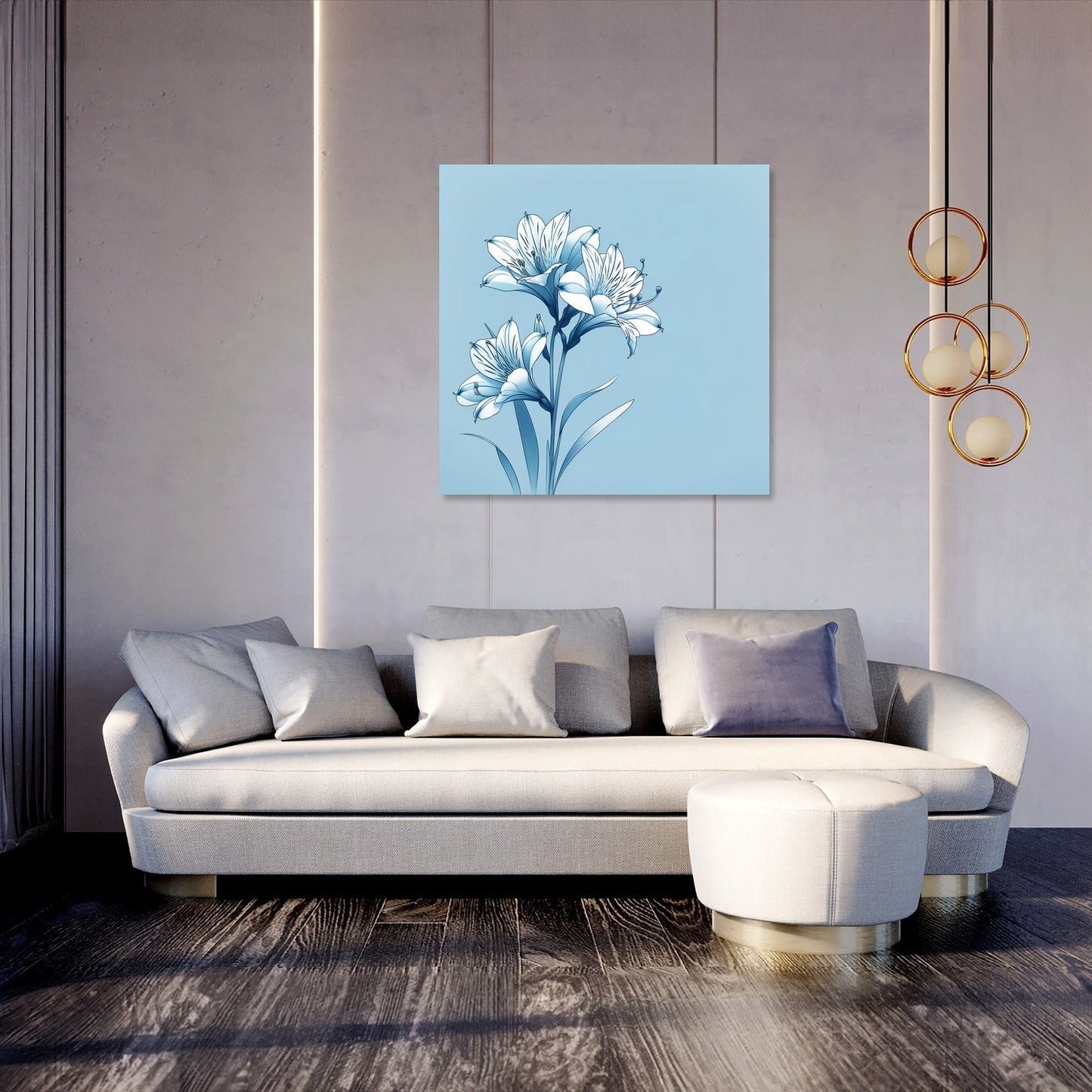 Frost Kissed Canvas