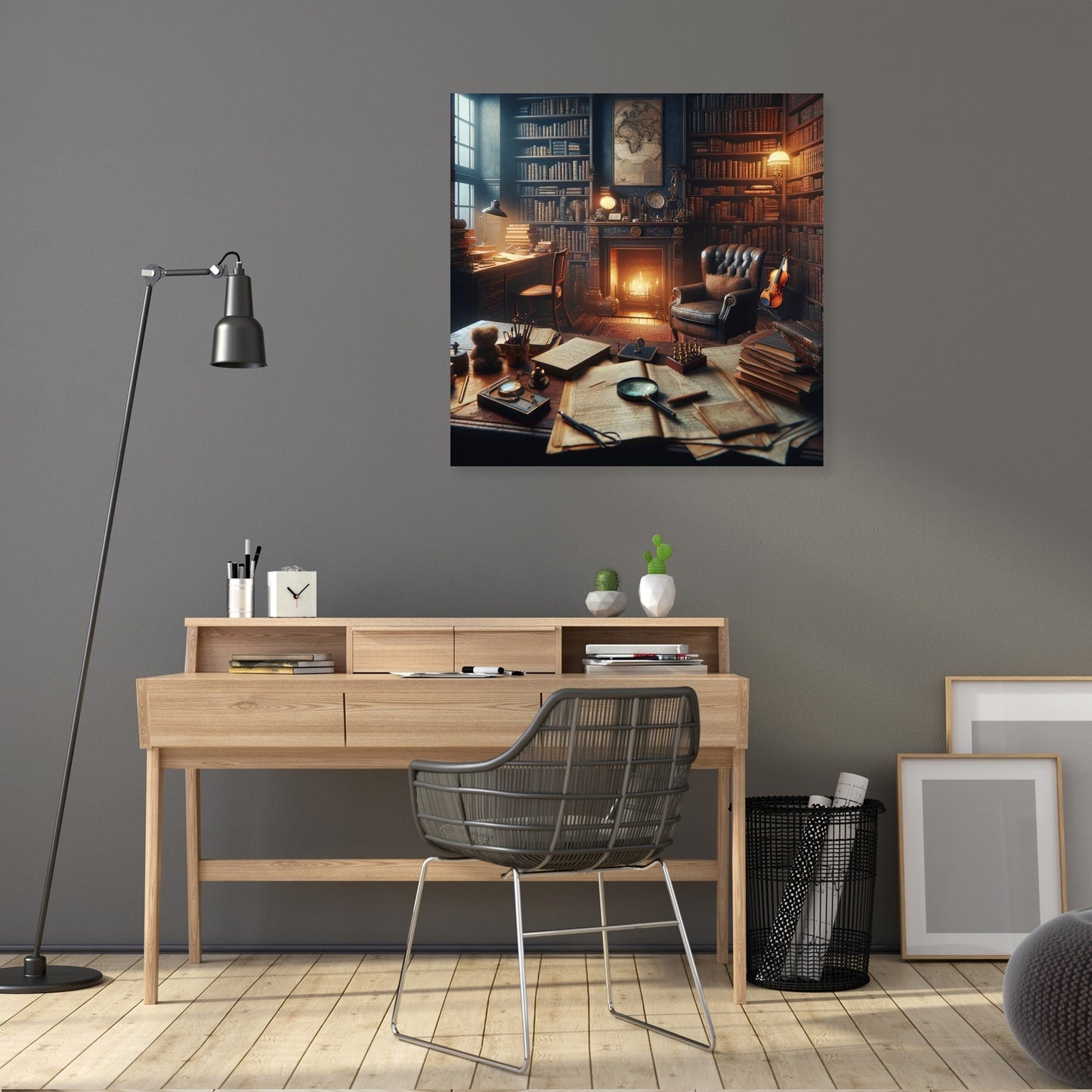 Study of Solitude Canvas