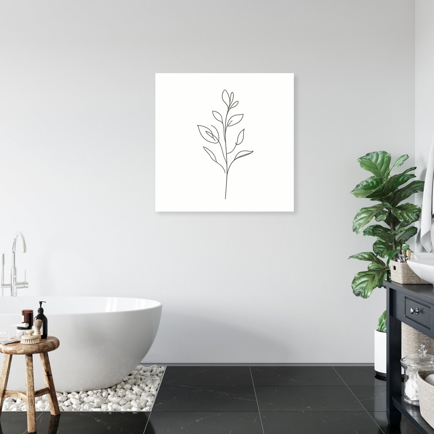 Elegant Stem Canvas