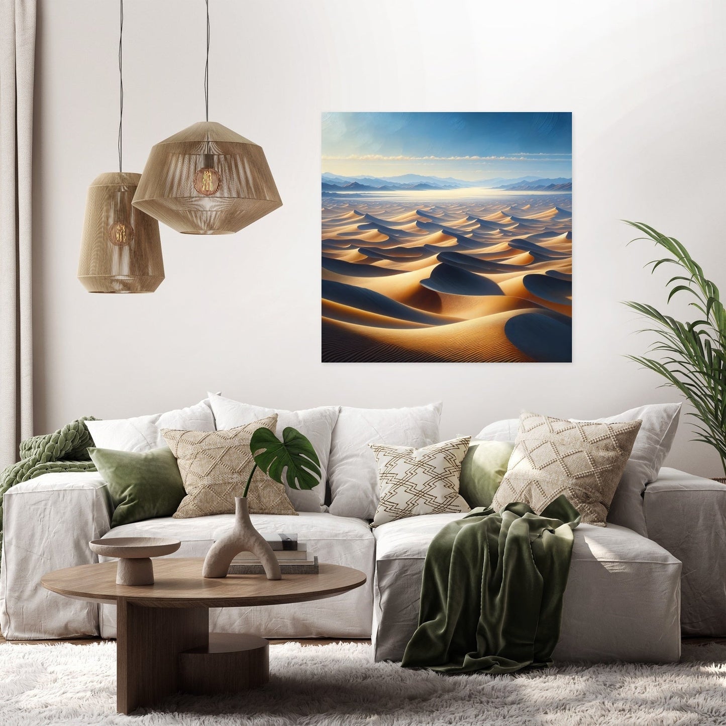 Desert Mirage Canvas