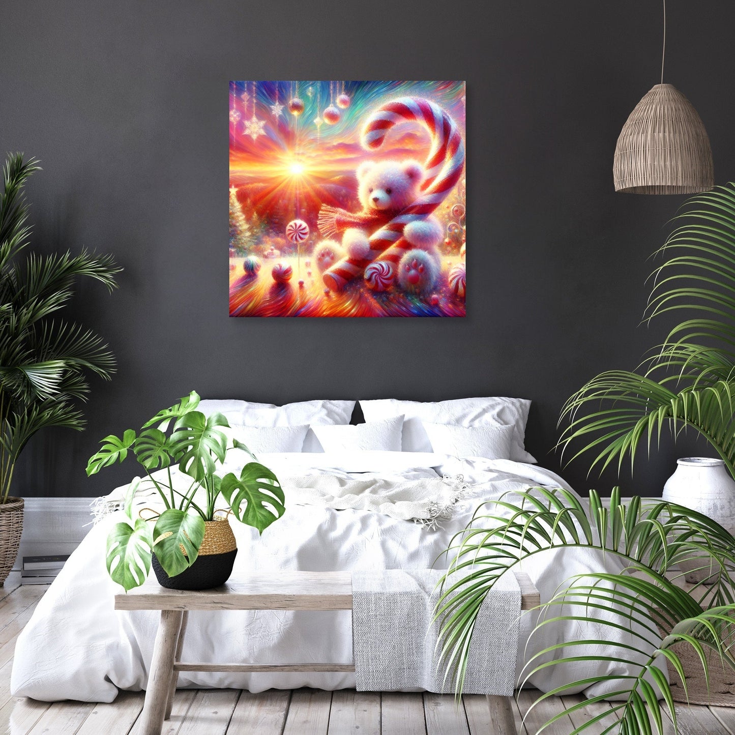 Sugary Sunrise Festivity Canvas