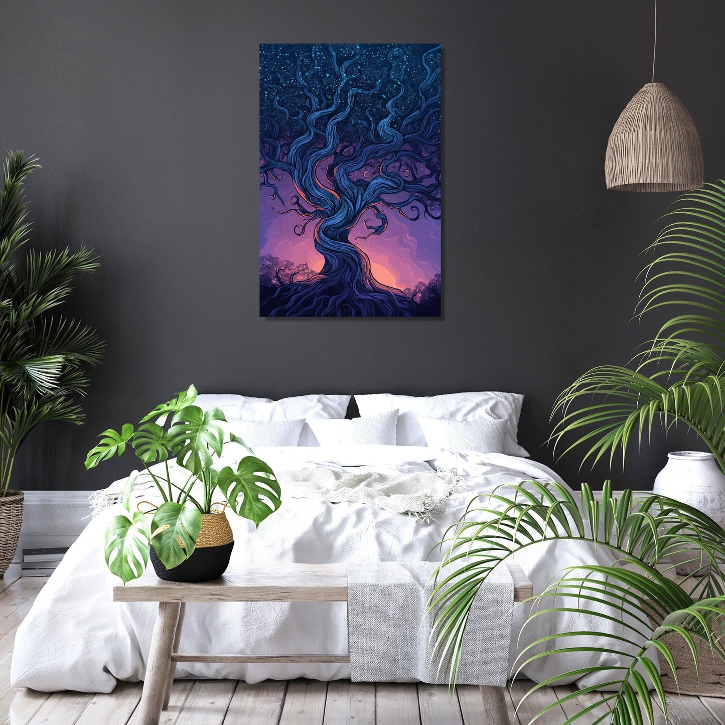 Enchanted Tree Canvas