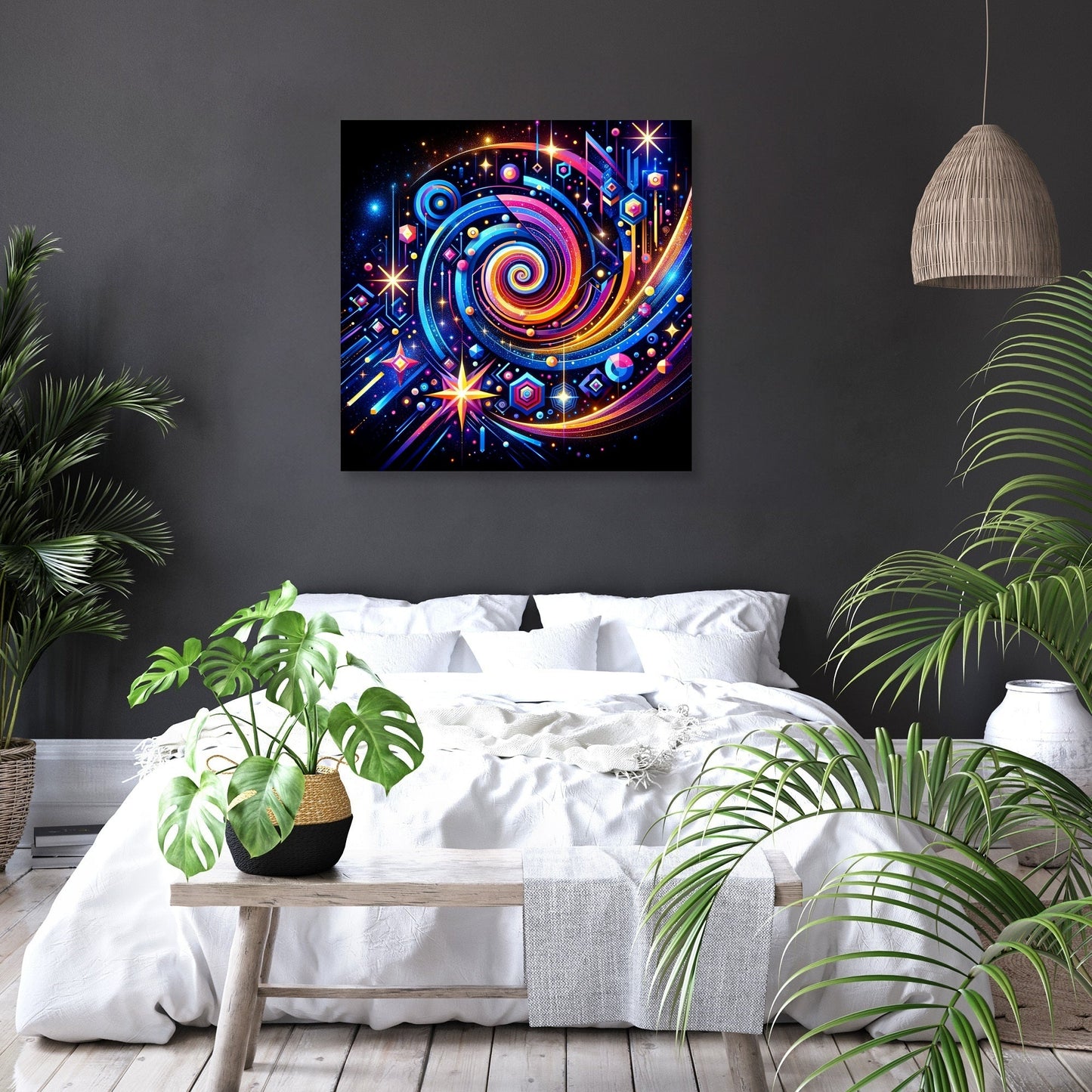 Festival Lights Canvas