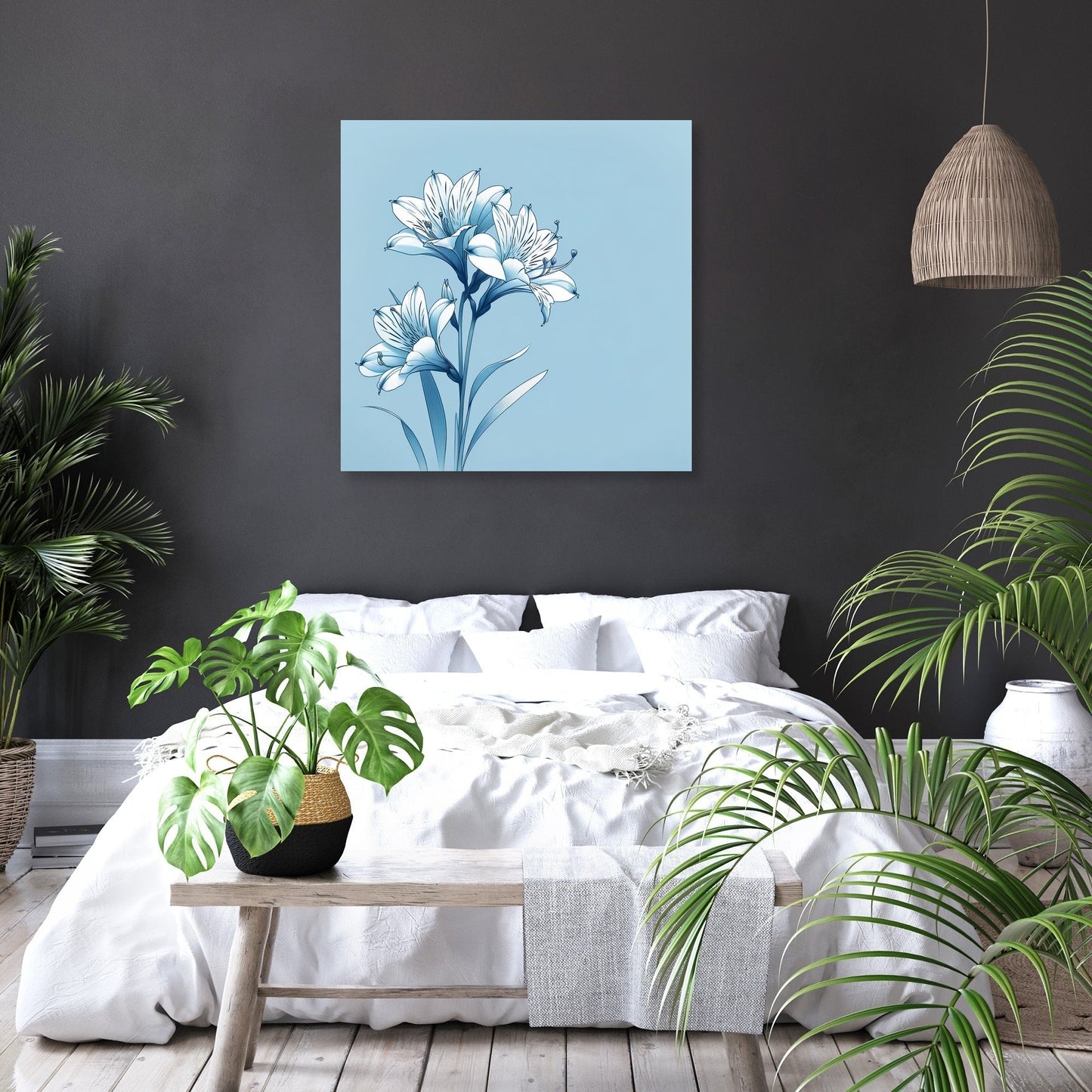 Frost Kissed Canvas