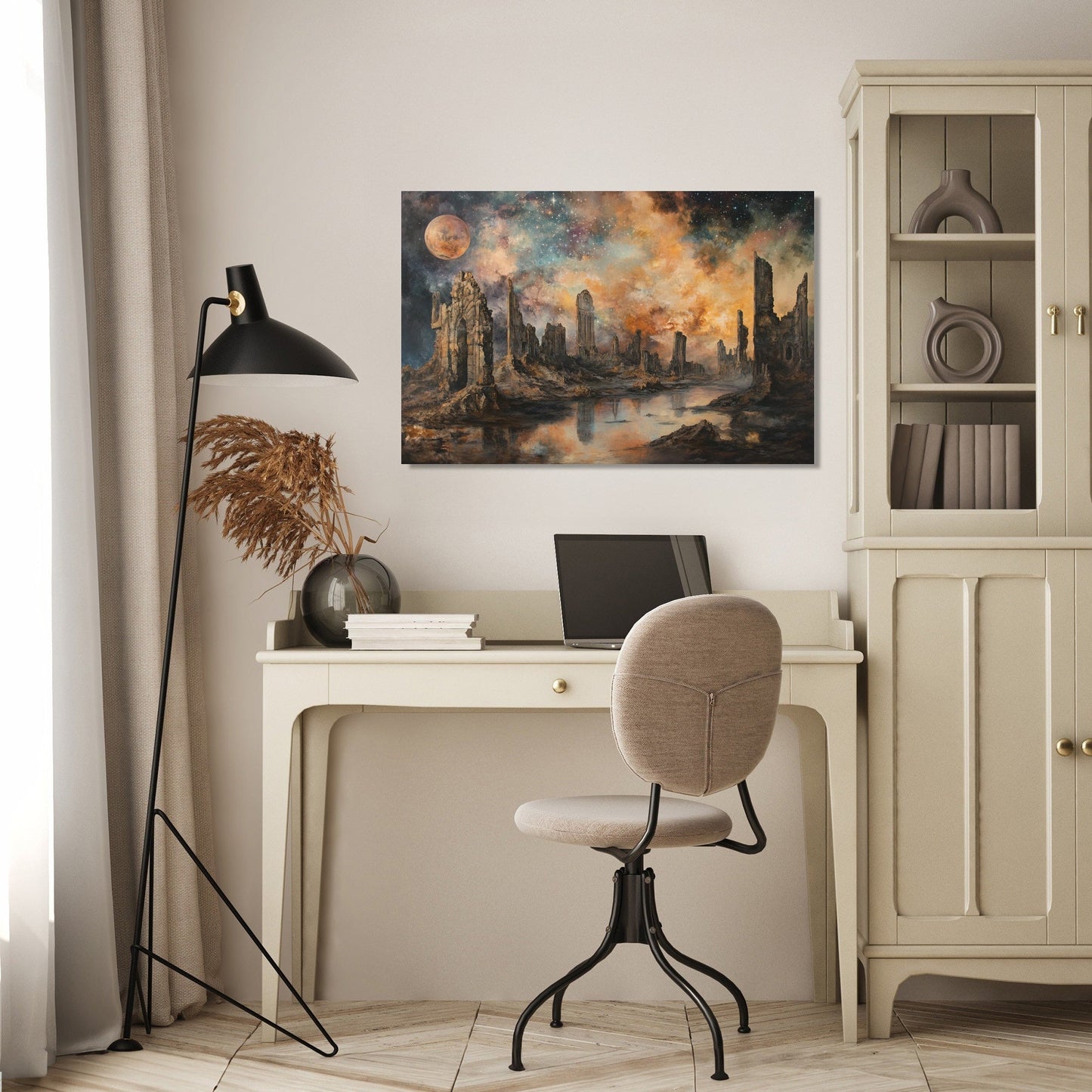 Celestial Ruins Canvas