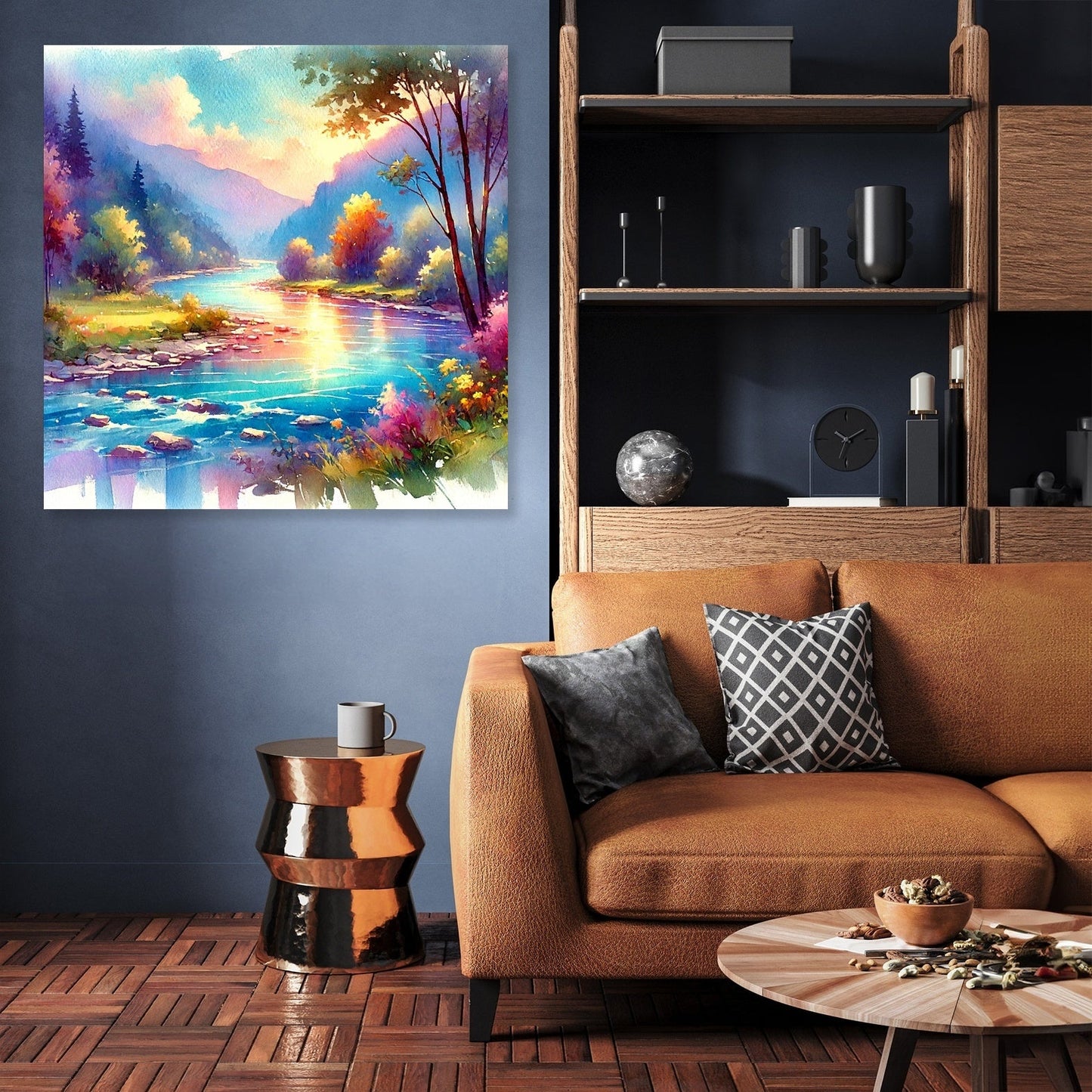 Magical River Canvas