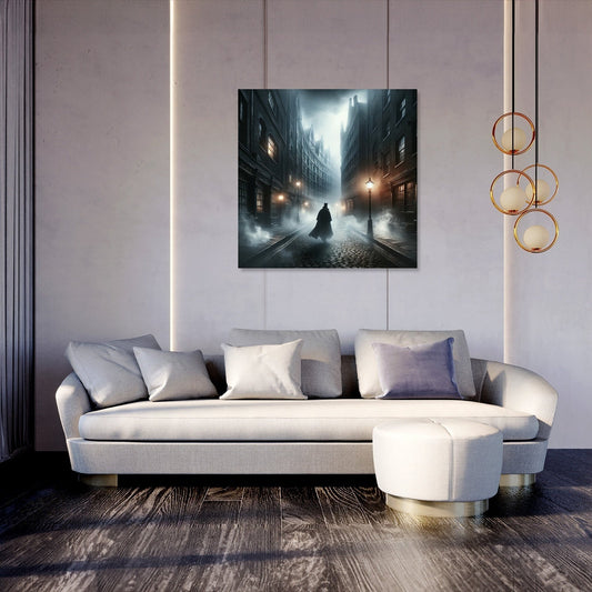 Mr. Hyde's London Nocturne Canvas