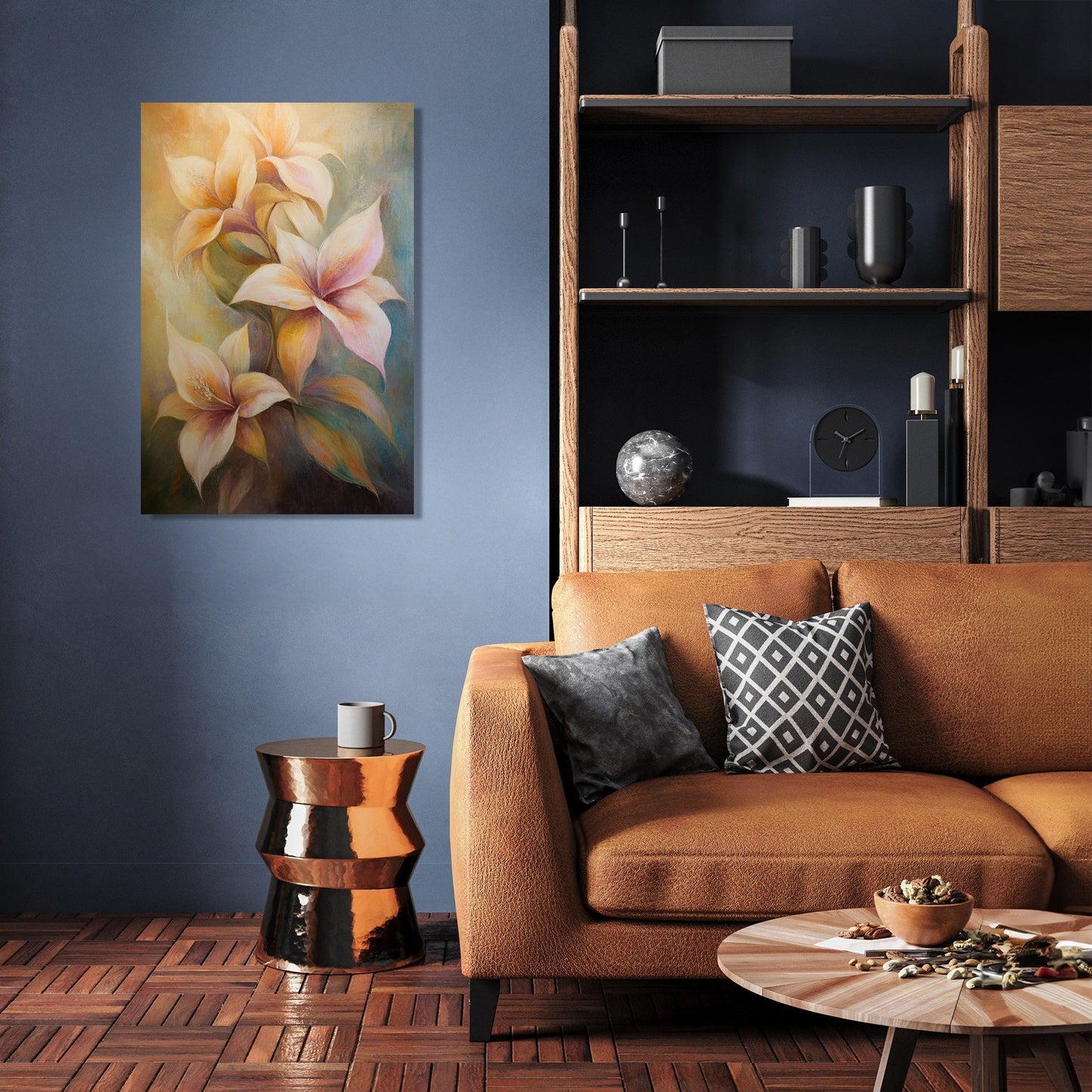 Effulgent Blooms Canvas