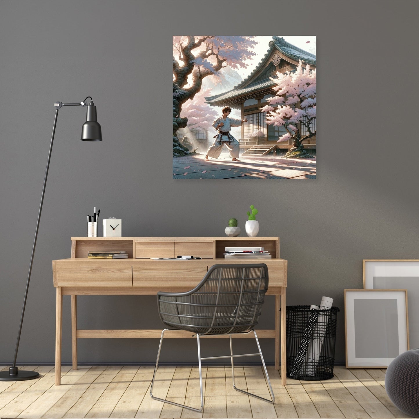 Cherry Blossom Dojo Canvas