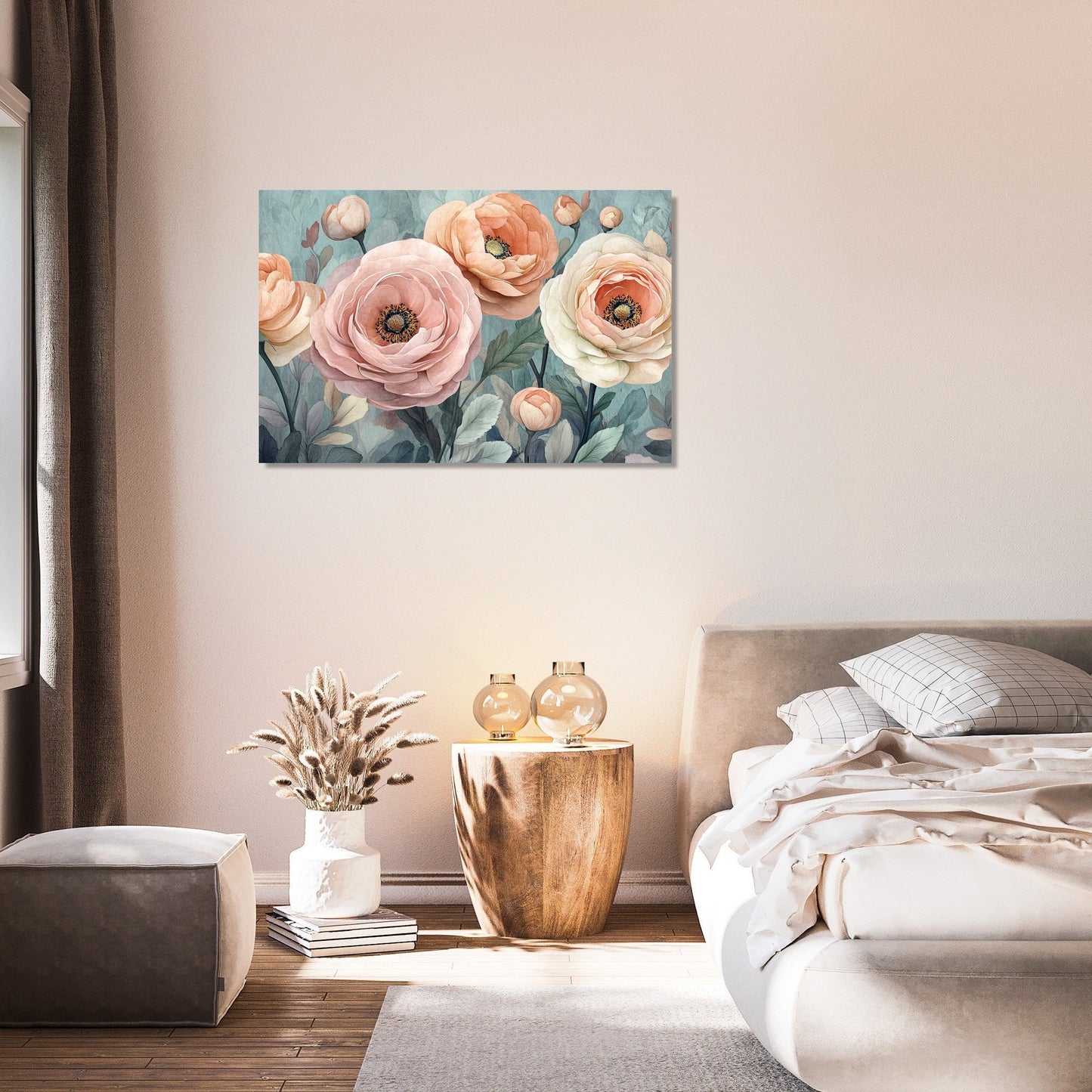 Ranunculus Bloom Canvas