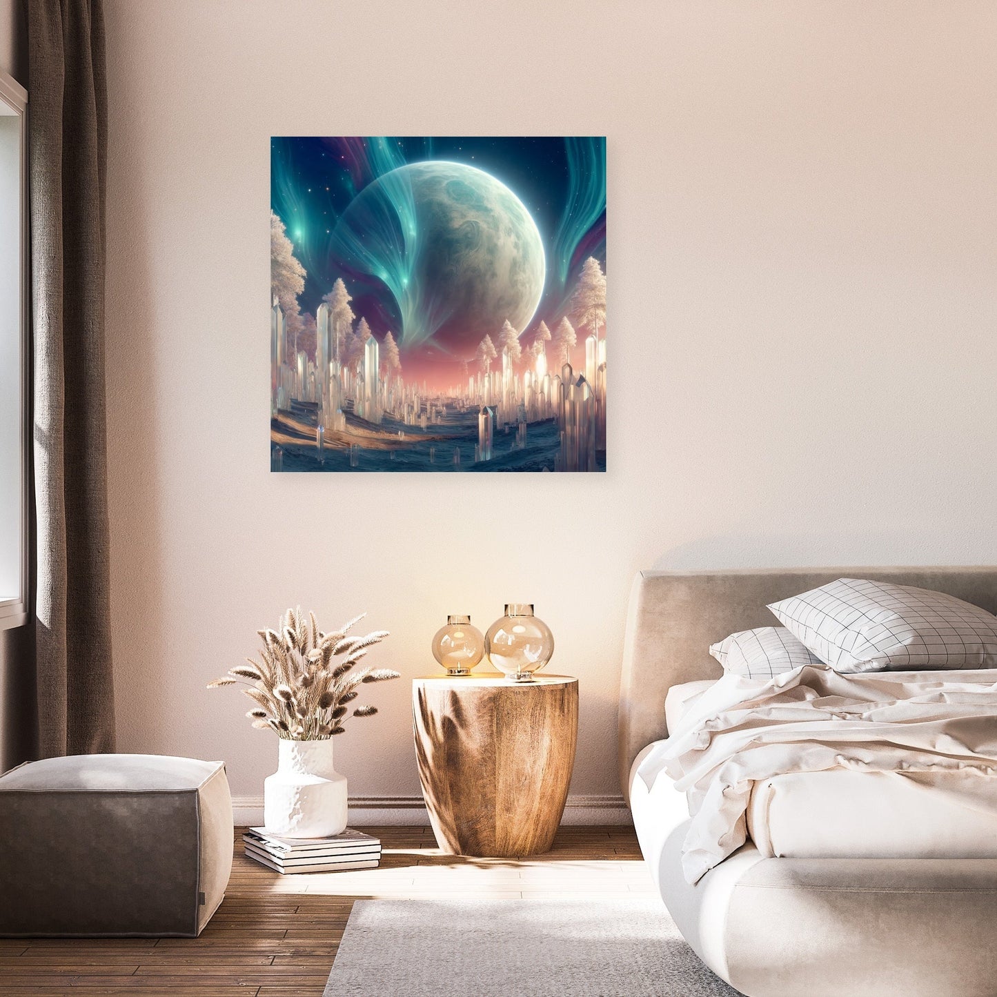 Crystalline Enchantment Canvas