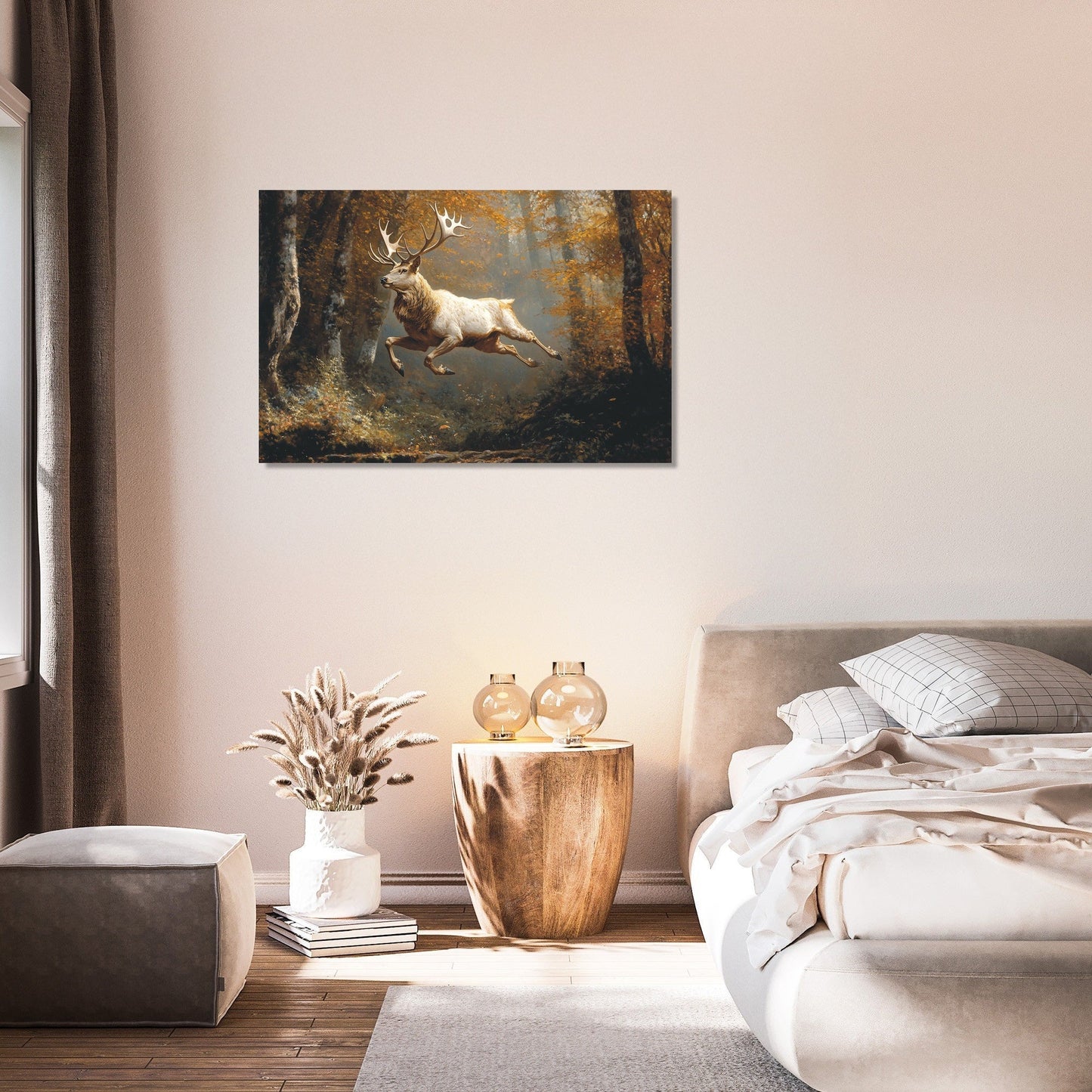 Leaping Stag Harmony Canvas