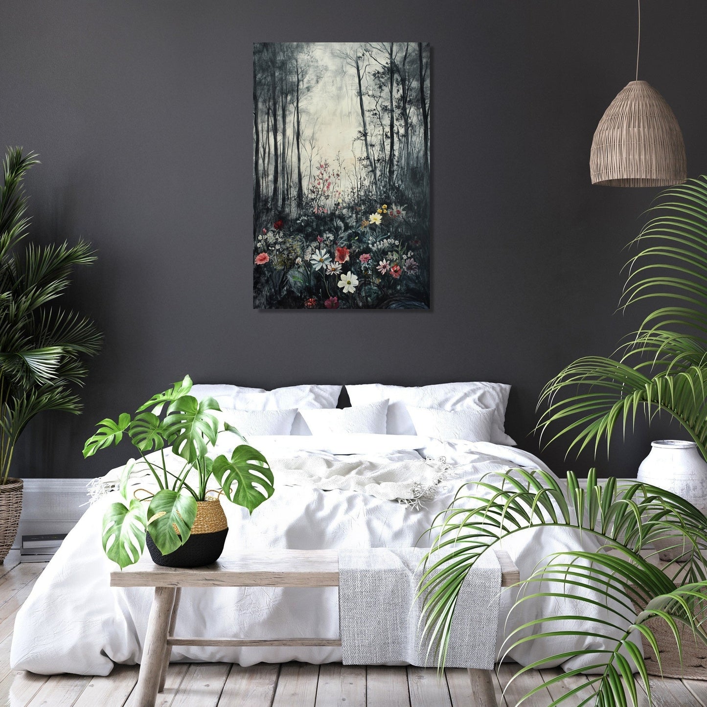 Solemn Spring Awakening Canvas