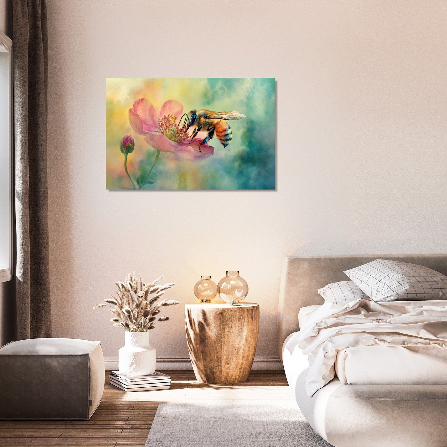 Bee Blossom Canvas