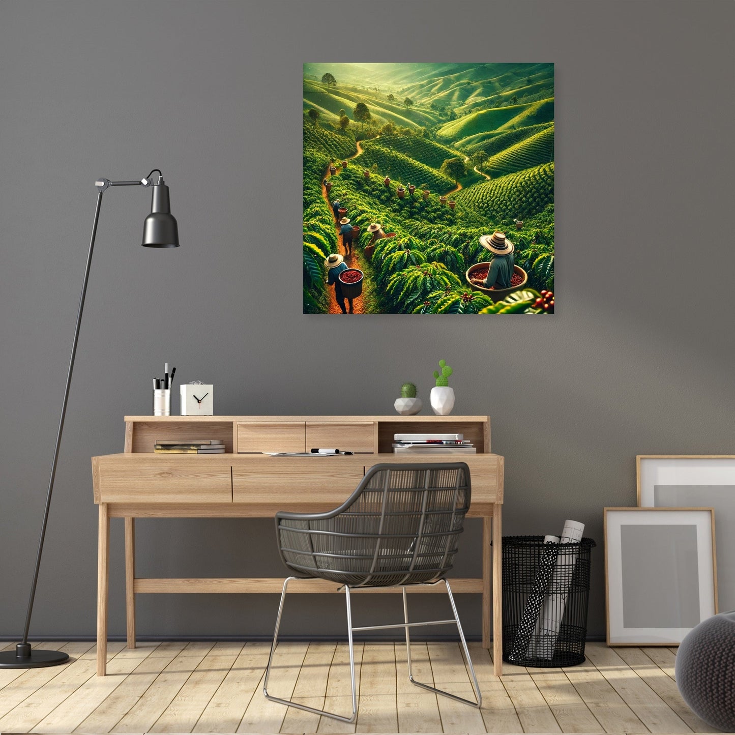 Colombian Coffee Plantation Canvas