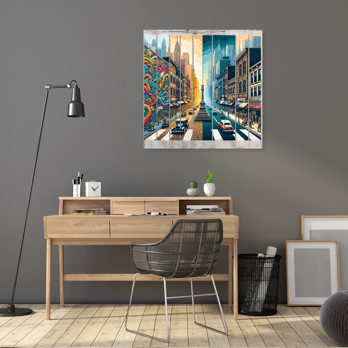 City Evolution Canvas