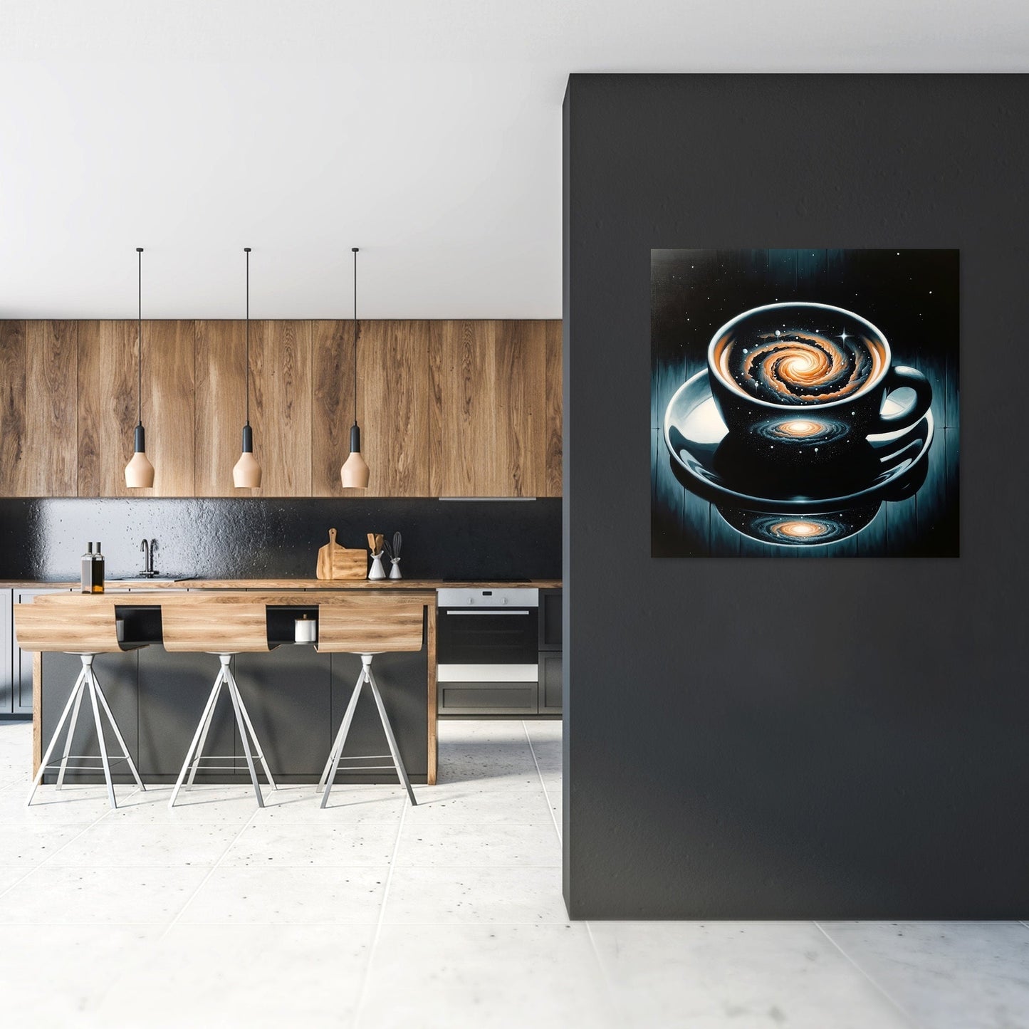 Cosmic Crema Espresso Canvas