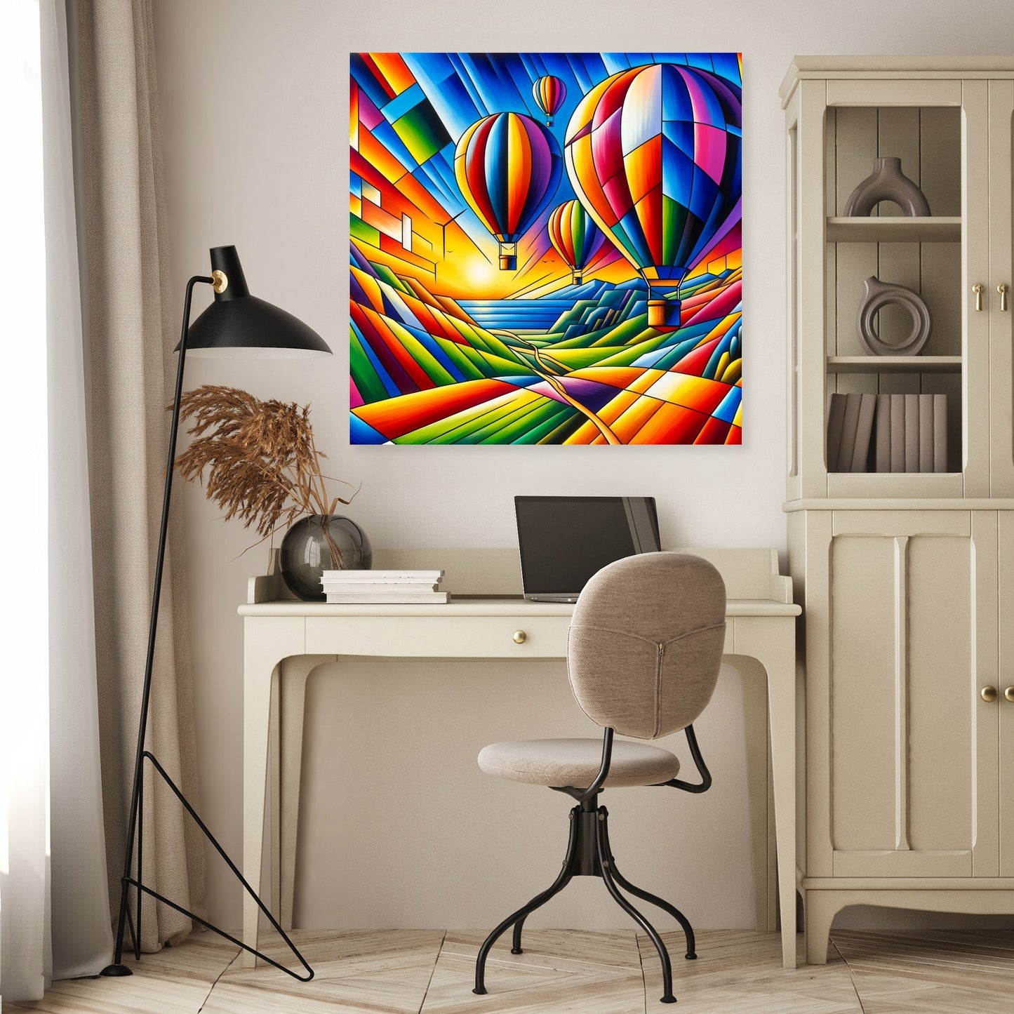 Cubist Odyssey Canvas