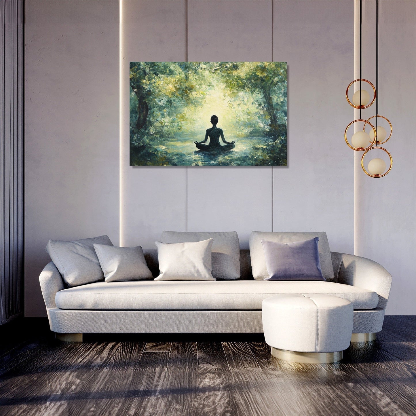 Tranquil Meditation Canvas