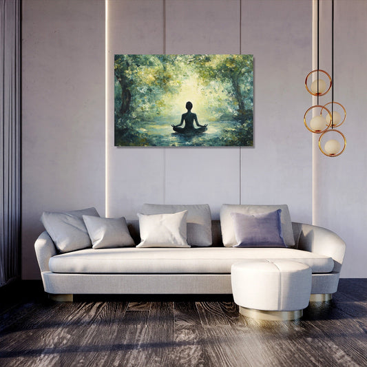 Tranquil Meditation Canvas
