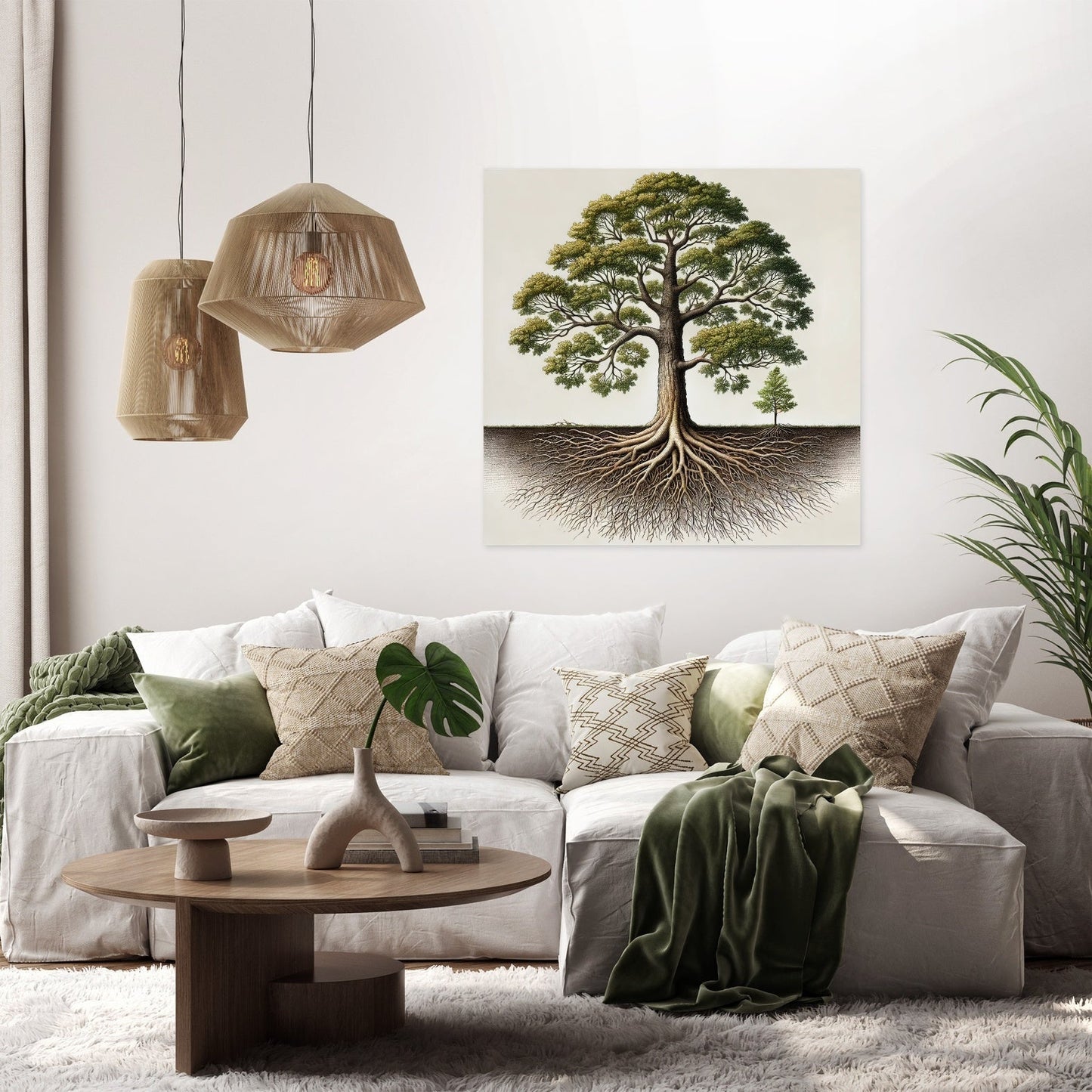 Elegant Tree Botanical Canvas